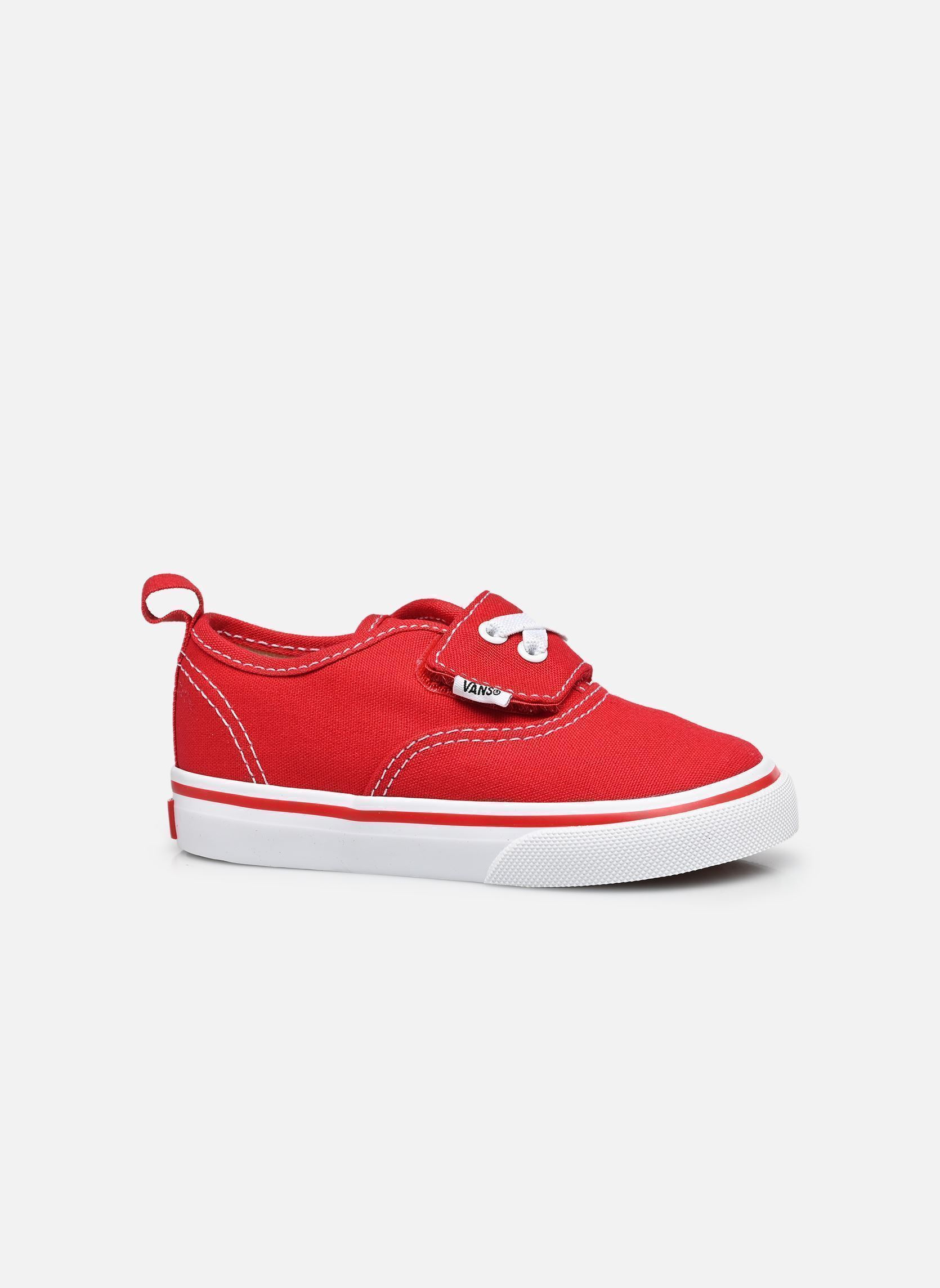 Niedrige Sneaker Authentic Elastic V jungen rot Vans Niedrige Sneaker Authentic Elastic V jungen rot CJG - RED
