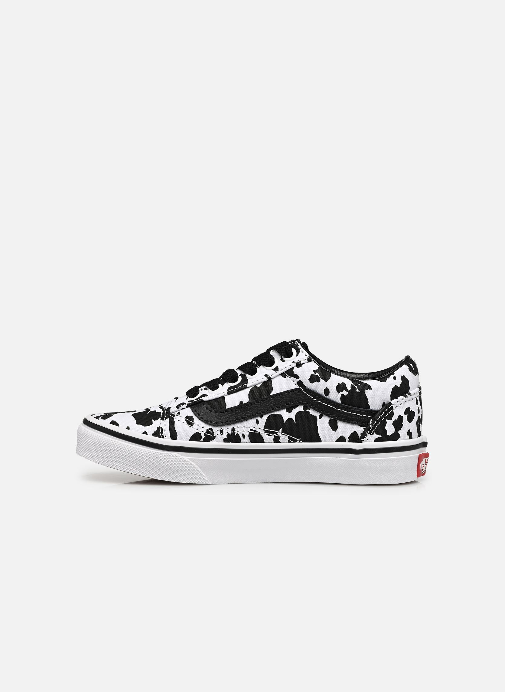 Niedrige Sneaker Old Skool mädchen schwarz Vans Niedrige Sneaker Old Skool mädchen schwarz COW BLACK:WHITE
