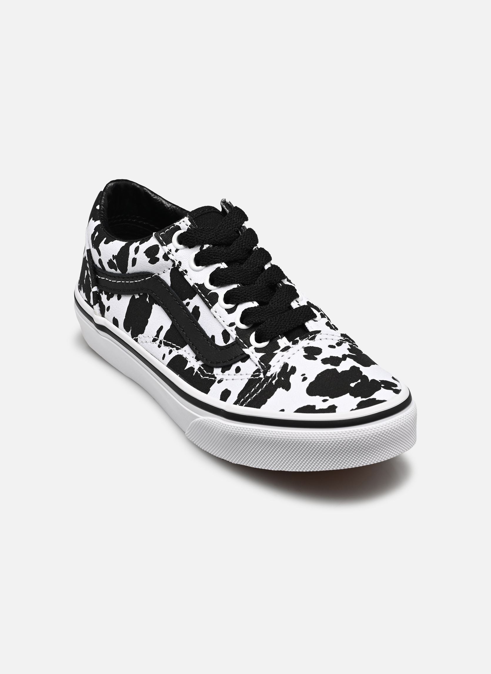 Niedrige Sneaker Old Skool mädchen schwarz Vans Niedrige Sneaker Old Skool mädchen schwarz COW BLACK:WHITE