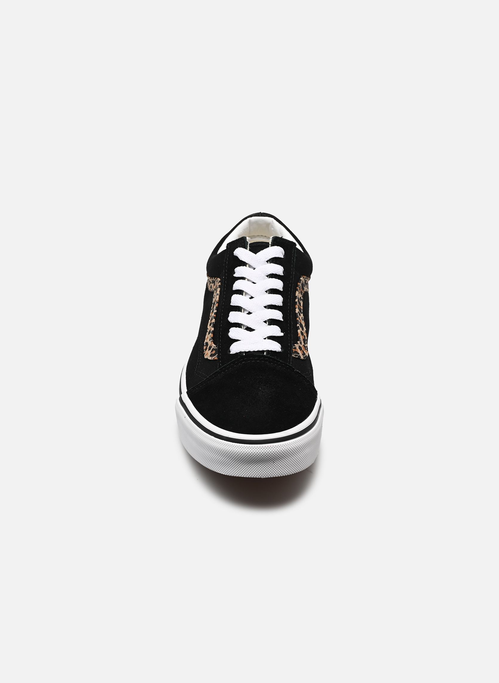 Baskets basses Old Skool fille noir Vans Baskets basses Old Skool fille noir LEOPARD BLACK
