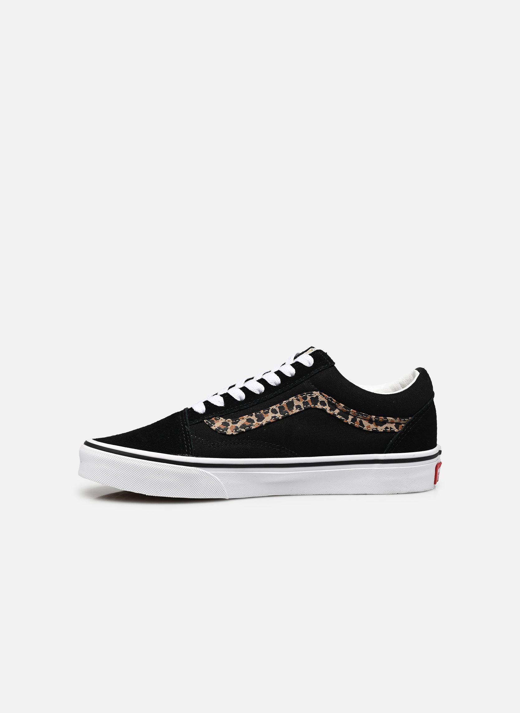 Baskets basses Old Skool fille noir Vans Baskets basses Old Skool fille noir LEOPARD BLACK