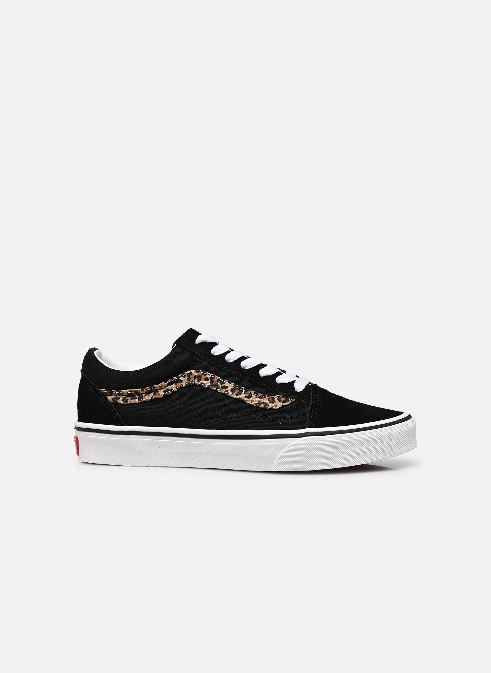 Baskets basses Old Skool fille noir Vans Baskets basses Old Skool fille noir LEOPARD BLACK