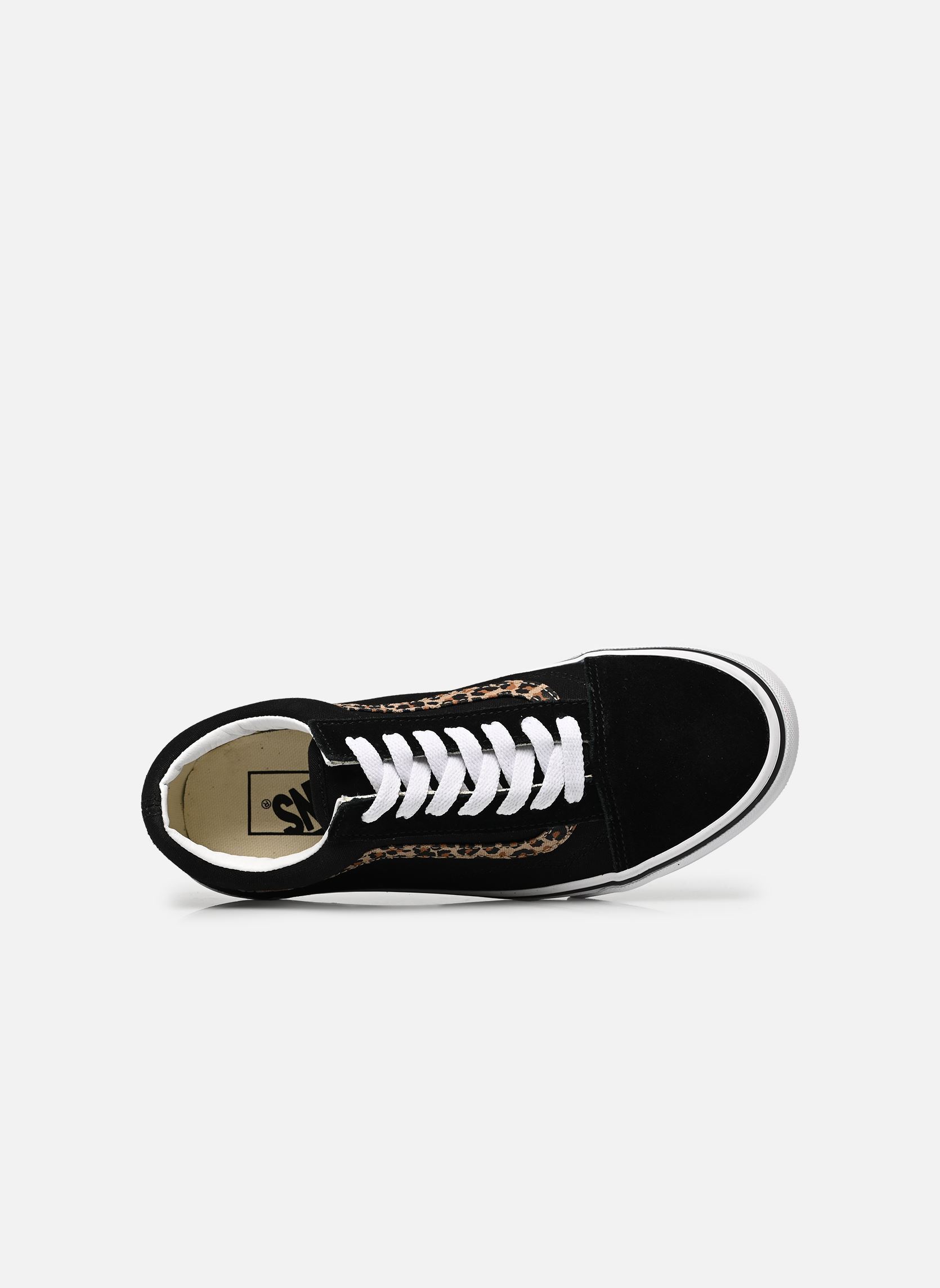 Baskets basses Old Skool fille noir Vans Baskets basses Old Skool fille noir LEOPARD BLACK