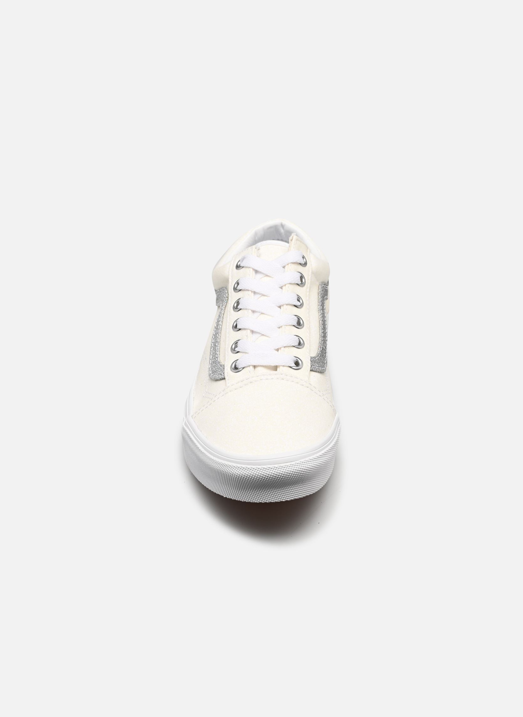 Baskets basses Old Skool fille blanc Vans Baskets basses Old Skool fille blanc WHITE/SILVER