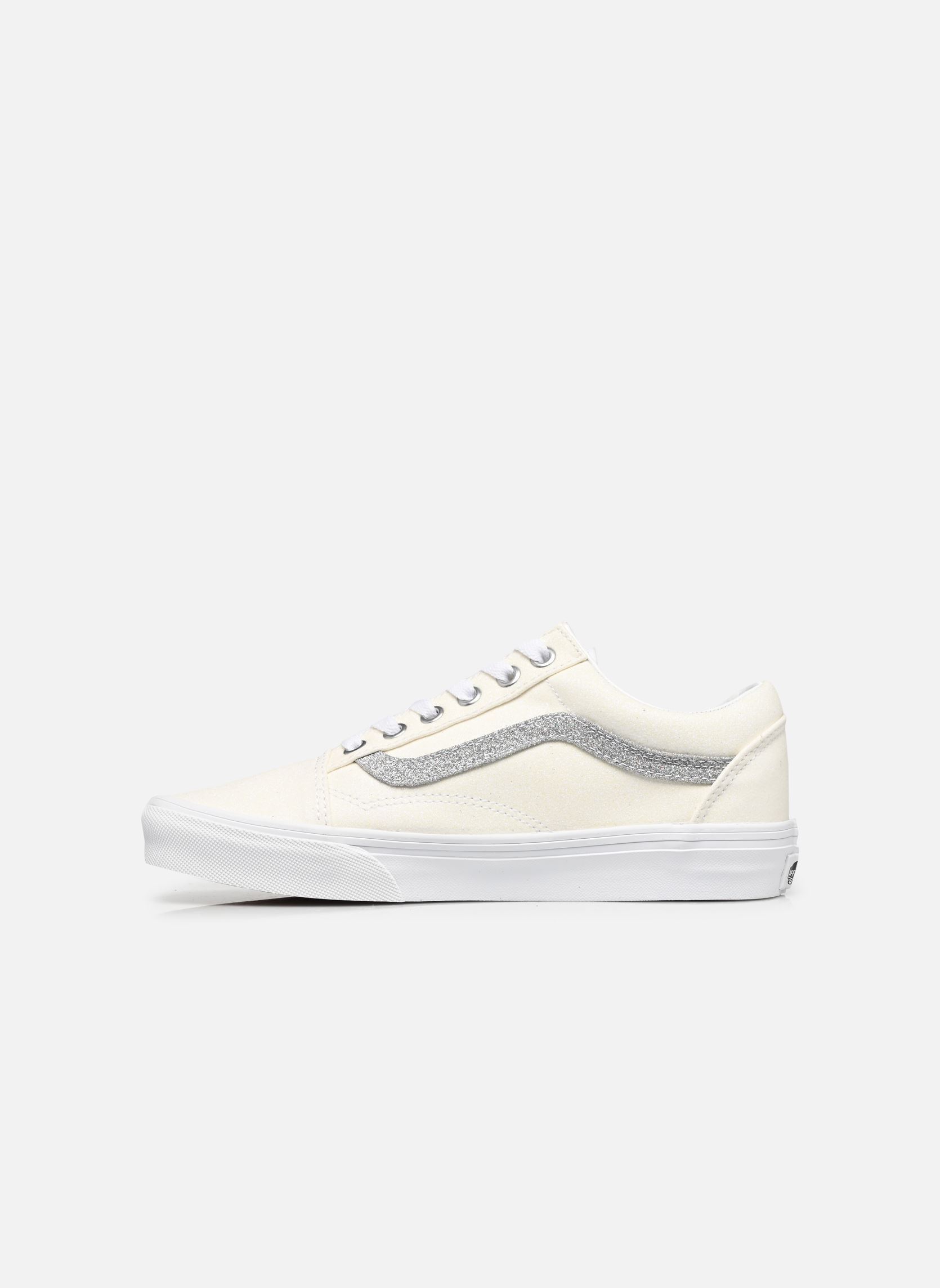 Baskets basses Old Skool fille blanc Vans Baskets basses Old Skool fille blanc WHITE/SILVER