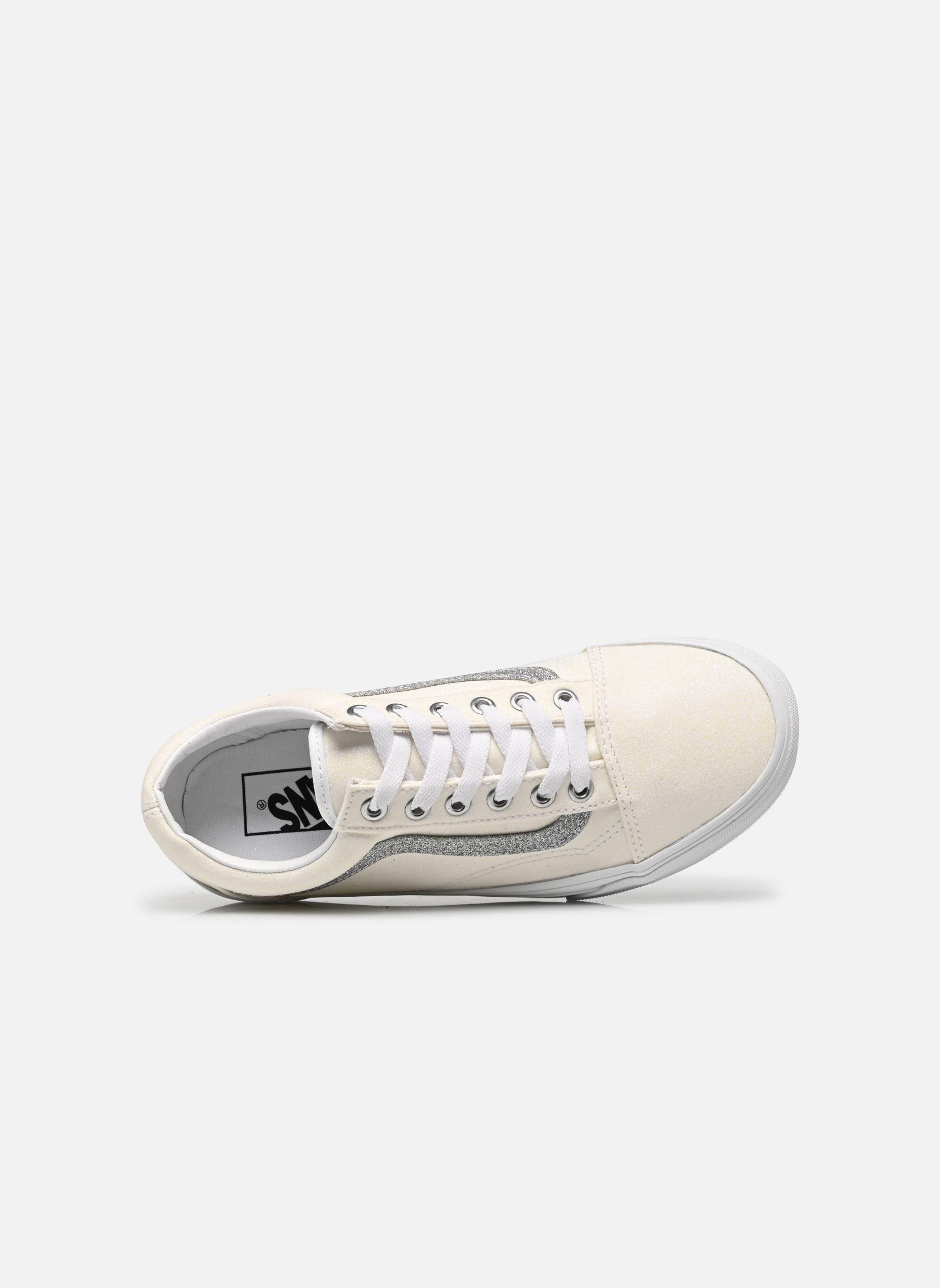 Baskets basses Old Skool fille blanc Vans Baskets basses Old Skool fille blanc WHITE/SILVER