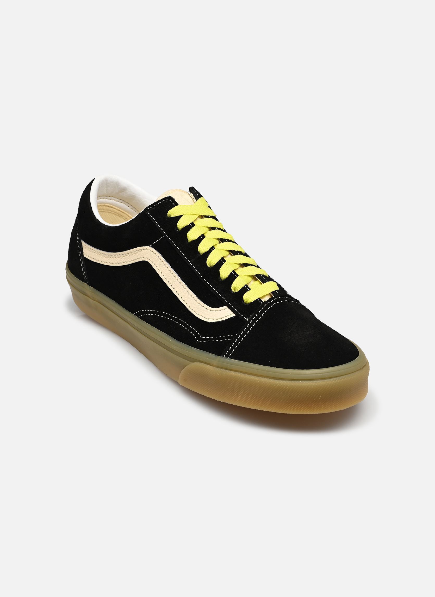 Baskets basses Old Skool noir Vans Baskets basses Old Skool noir POP LACE BLACK/FLURO LIM