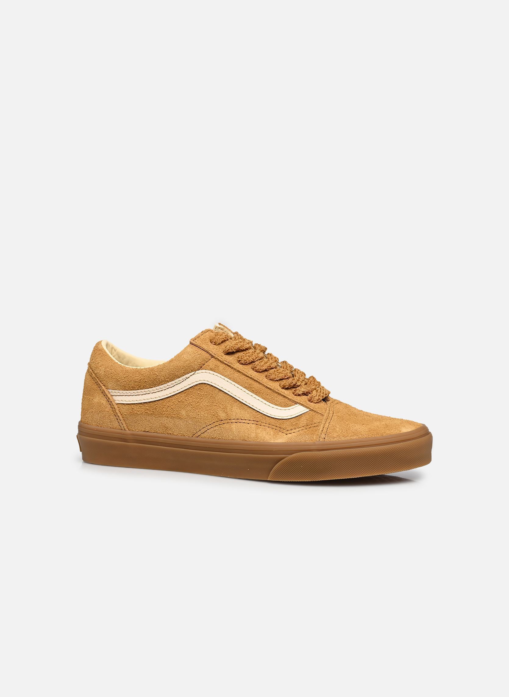 Baskets basses Old Skool marron Vans Baskets basses Old Skool marron HAIRY BROWN