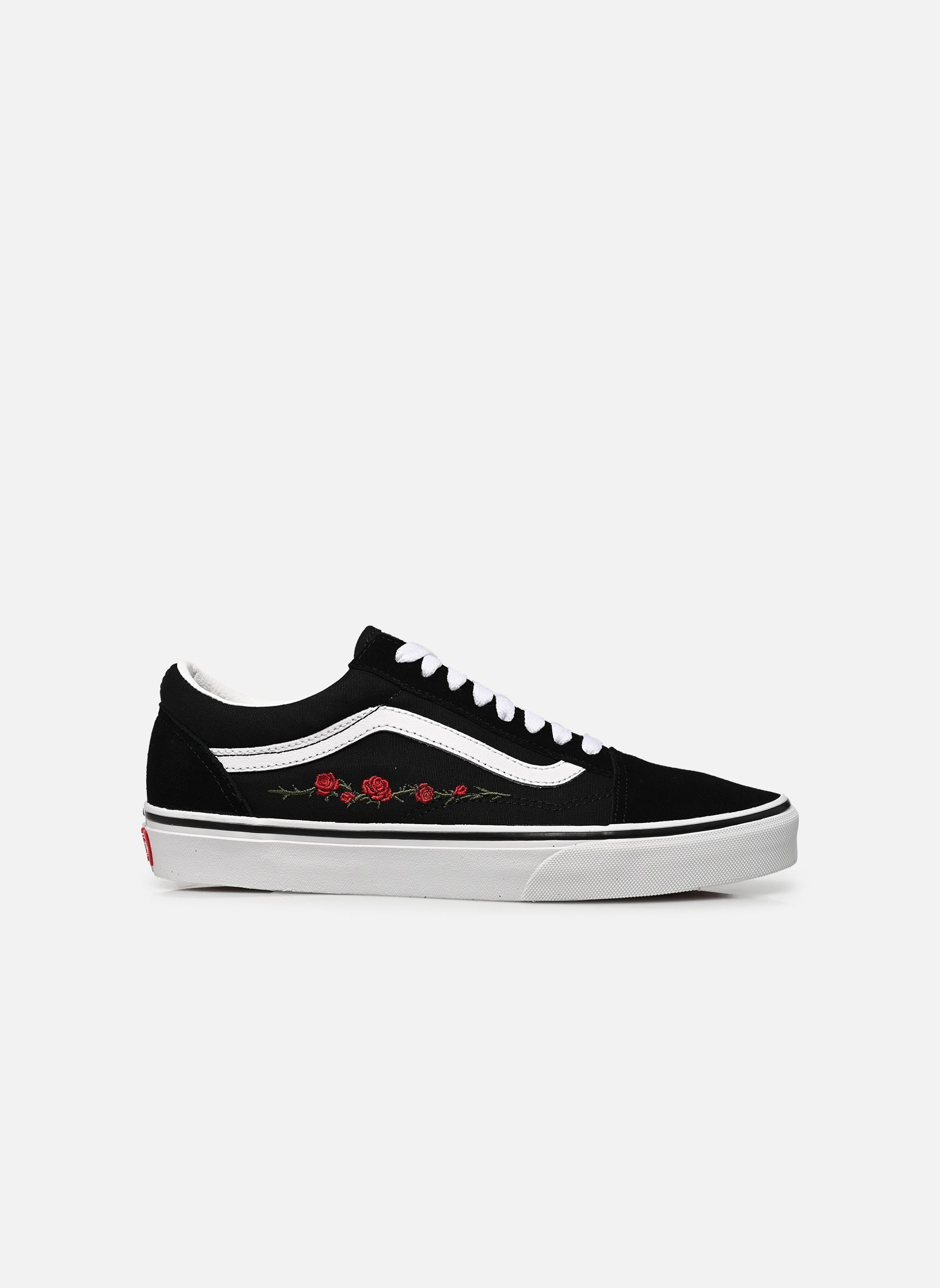Baskets basses Old Skool femme noir Vans Baskets basses Old Skool femme noir BLACK/RED FLORAL