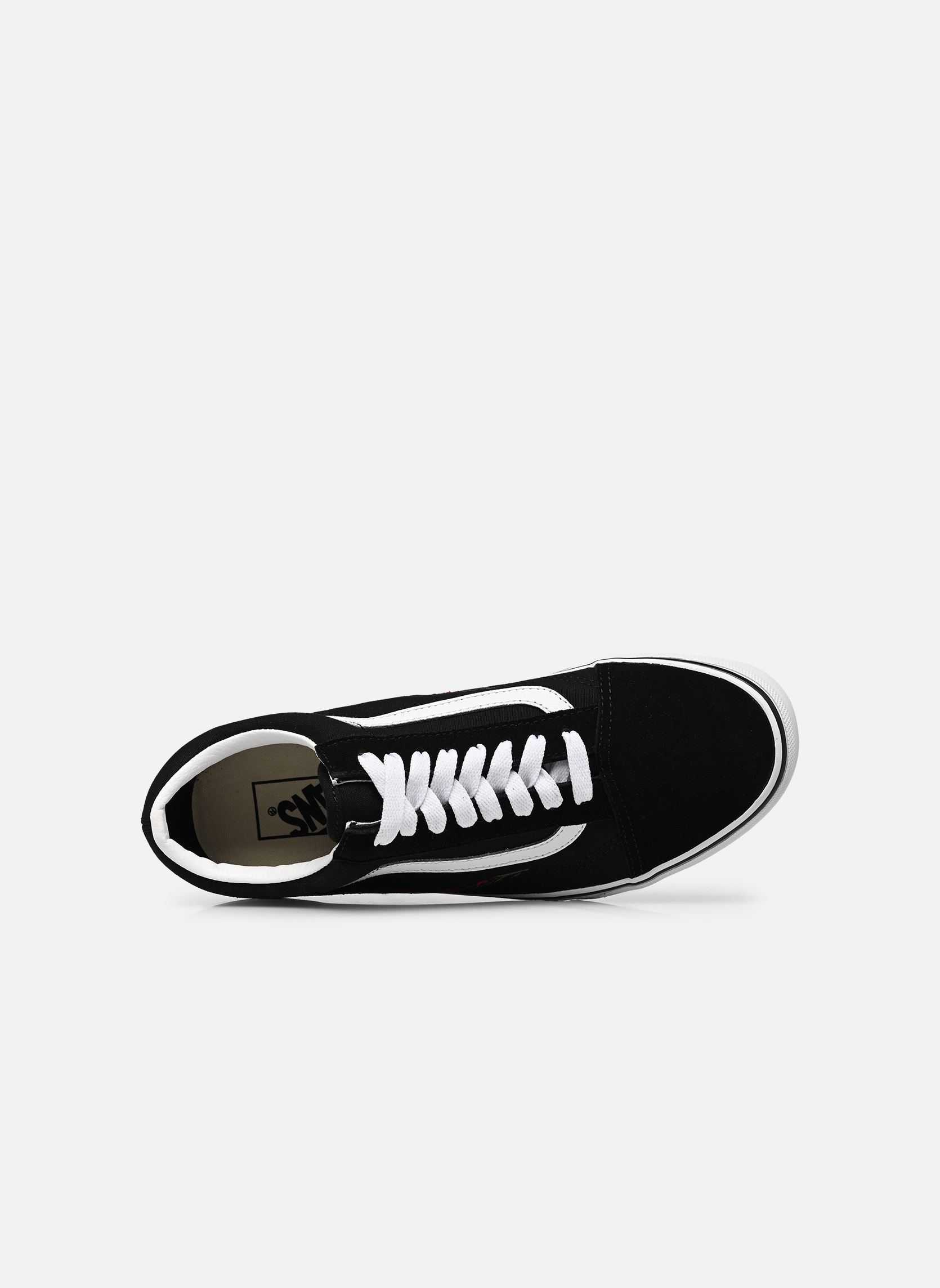 Baskets basses Old Skool femme noir Vans Baskets basses Old Skool femme noir BLACK/RED FLORAL