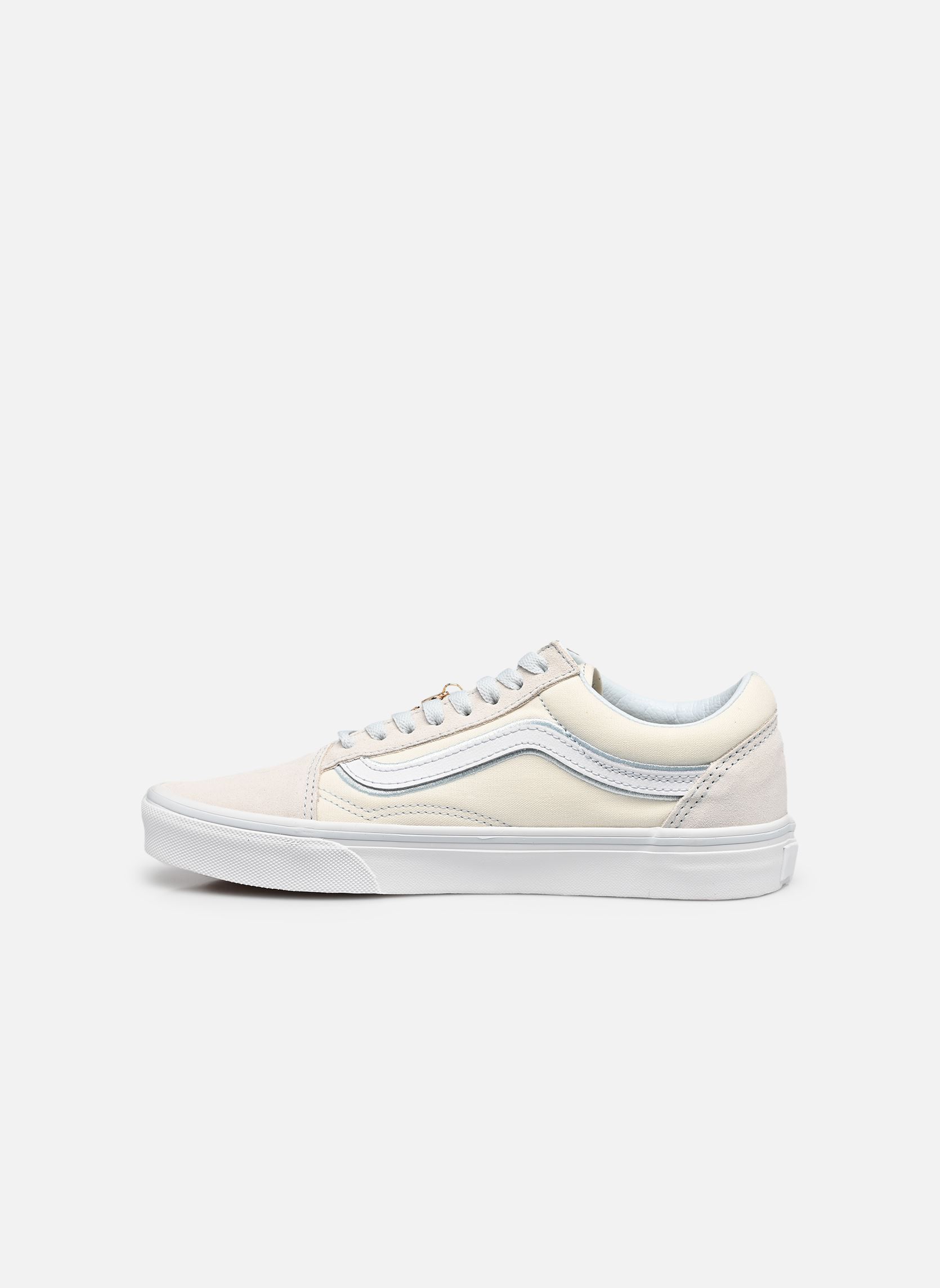 Baskets basses Old Skool femme blanc Vans Baskets basses Old Skool femme blanc MARSHMALLOW/BLU