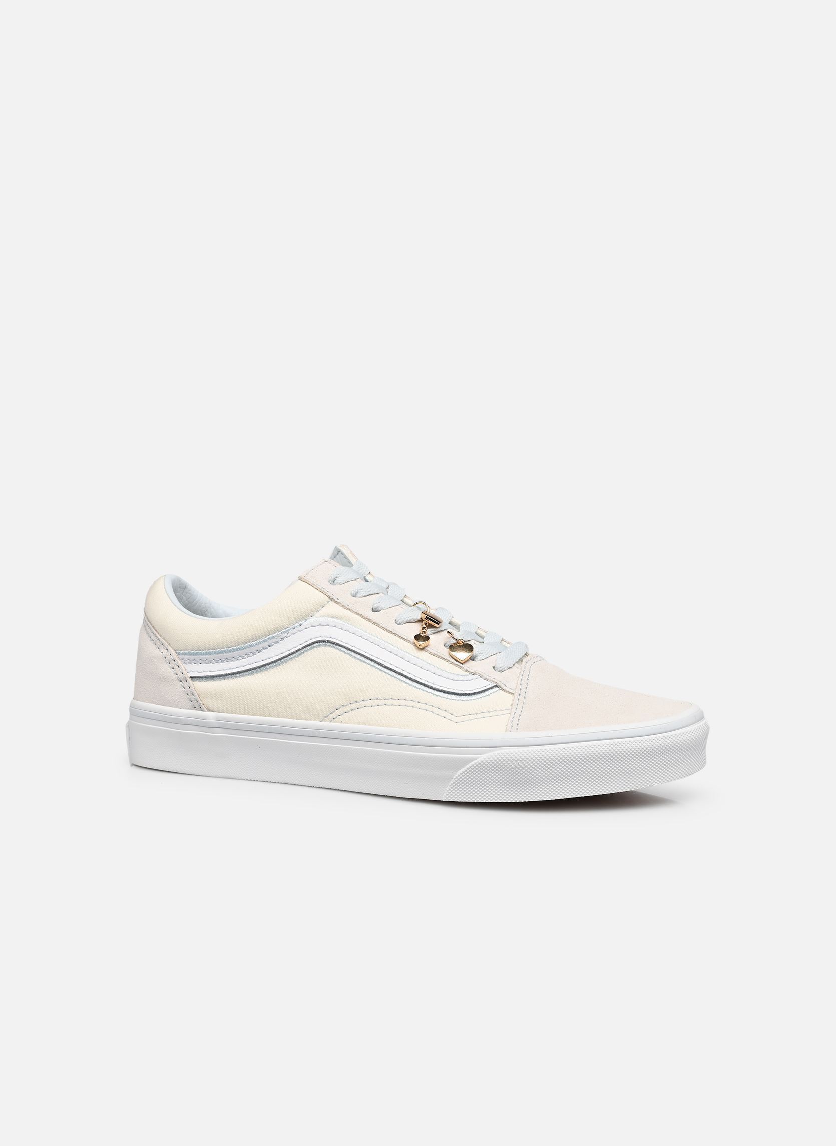 Baskets basses Old Skool femme blanc Vans Baskets basses Old Skool femme blanc MARSHMALLOW/BLU