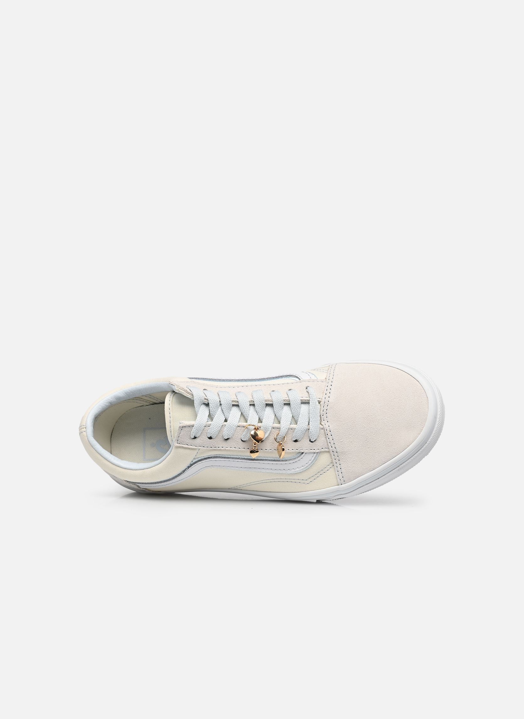 Baskets basses Old Skool femme blanc Vans Baskets basses Old Skool femme blanc MARSHMALLOW/BLU