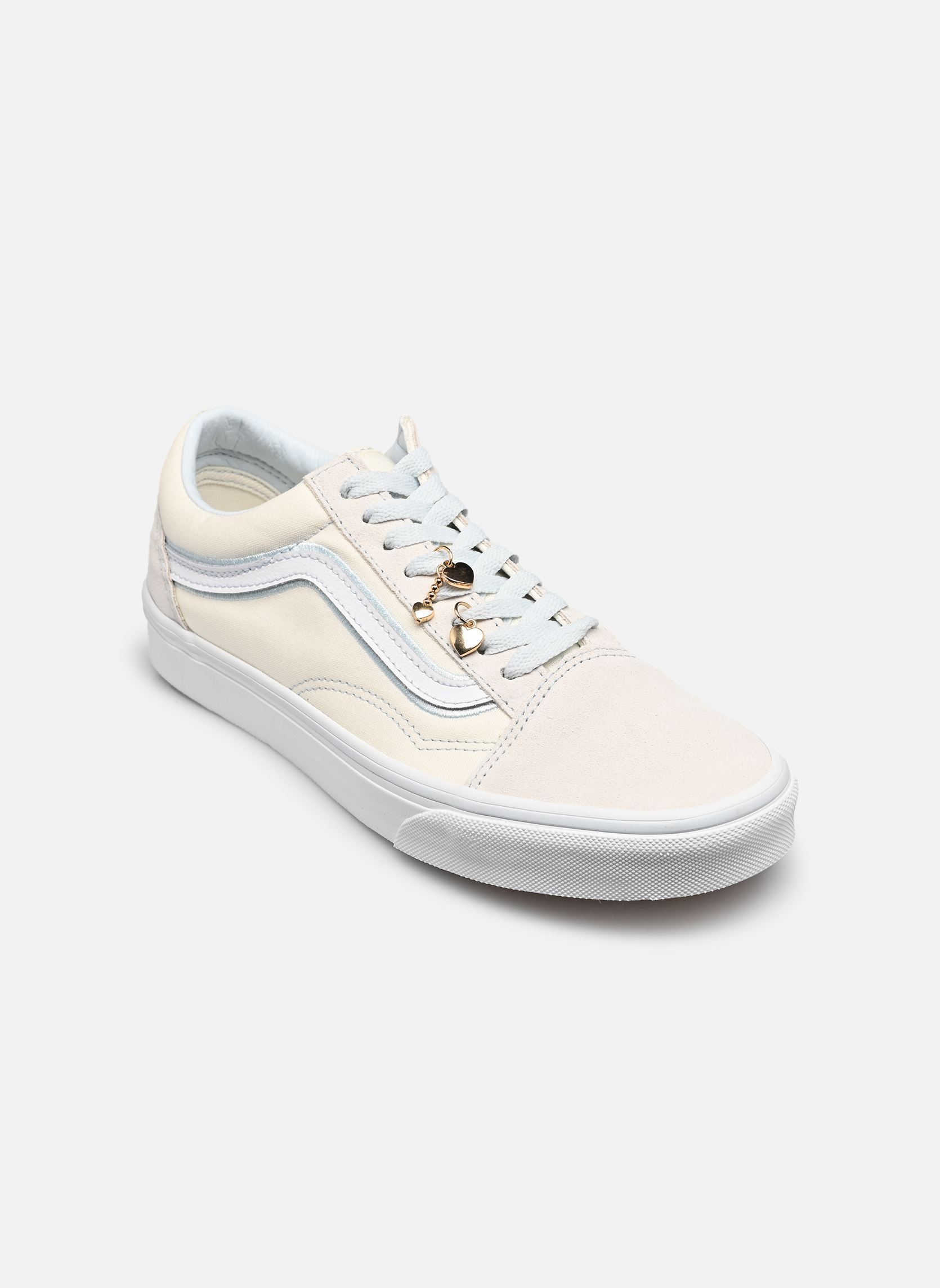 Baskets basses Old Skool femme blanc Vans Baskets basses Old Skool femme blanc MARSHMALLOW/BLU
