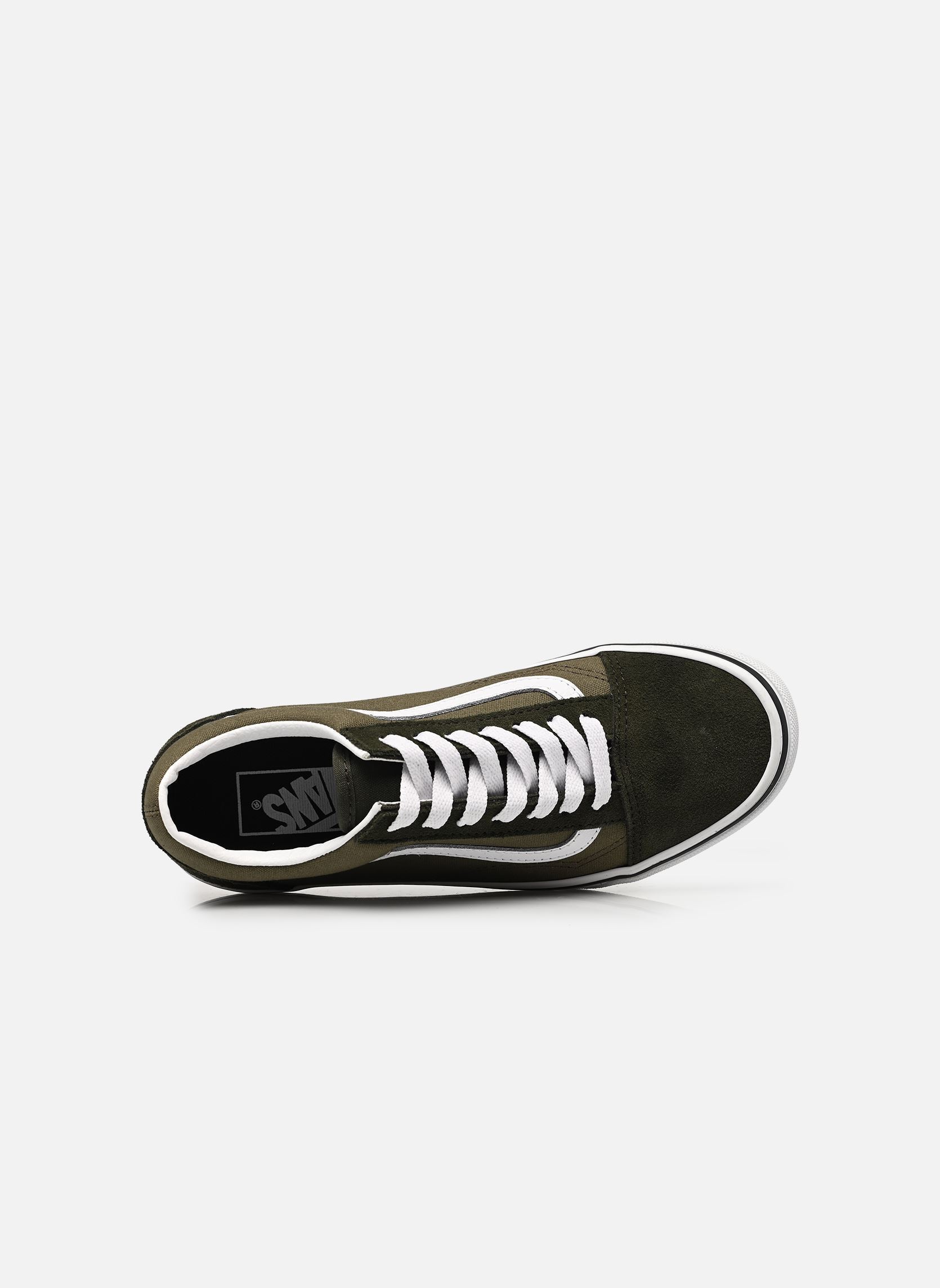 Baskets basses Old Skool garçon vert Vans Baskets basses Old Skool garçon vert FRN - 2-TONE OBSIDIAN FERN