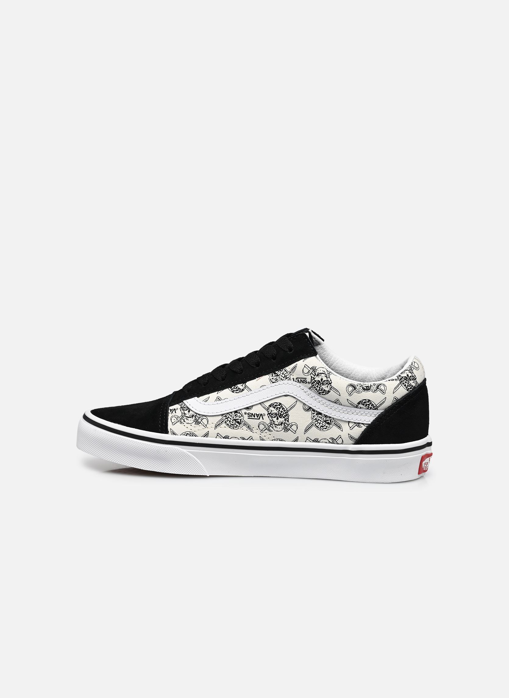 Baskets basses Old Skool garçon noir Vans Baskets basses Old Skool garçon noir BMB - SKULLS MULTI