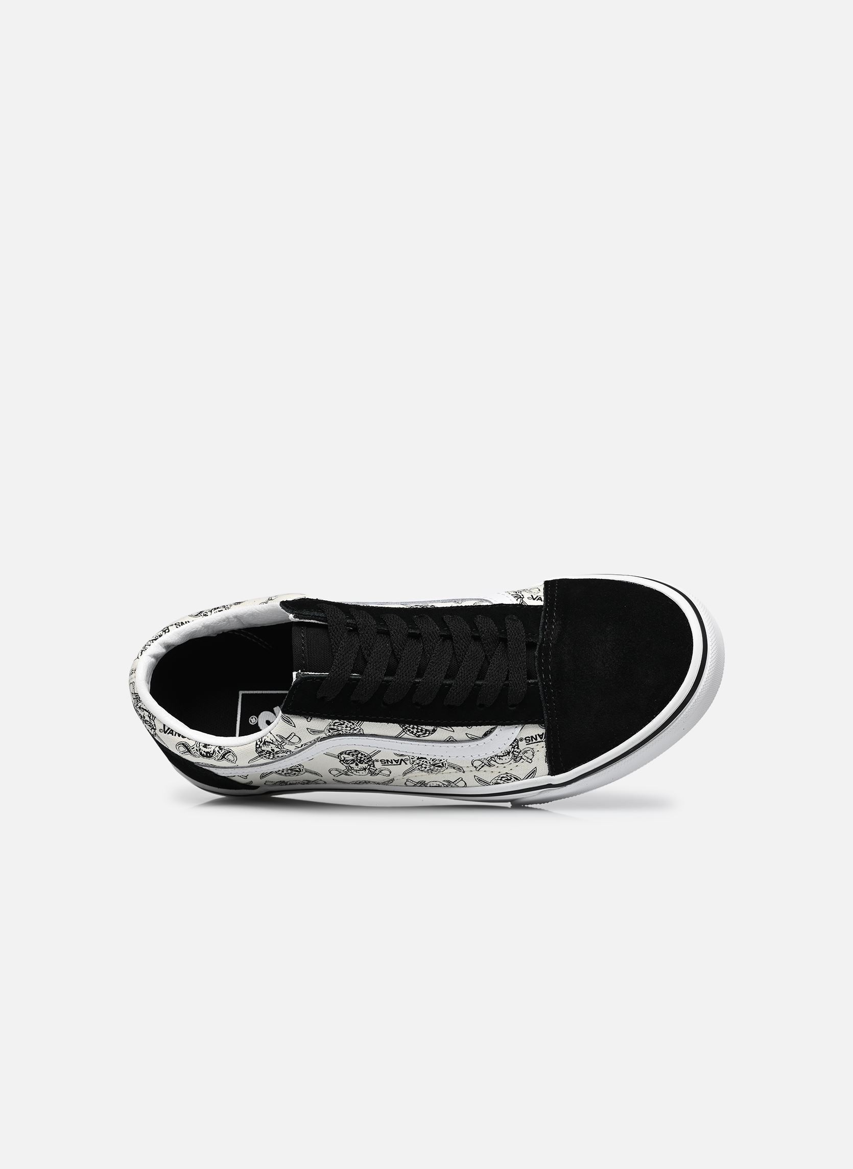 Baskets basses Old Skool garçon noir Vans Baskets basses Old Skool garçon noir BMB - SKULLS MULTI