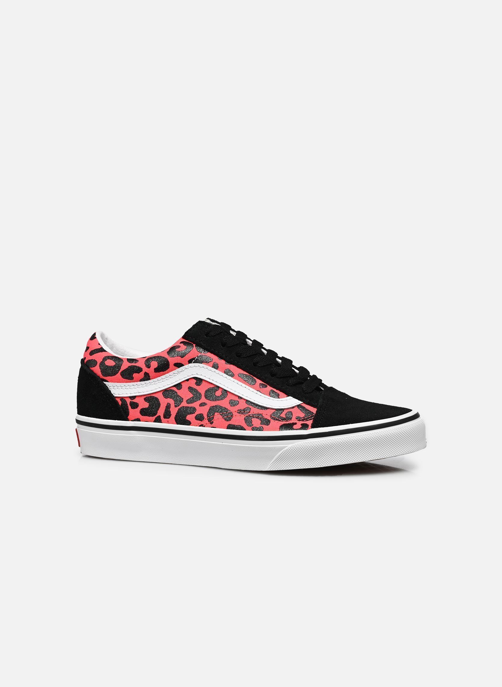 Lage sneakers Old Skool meisjes roze Vans Lage sneakers Old Skool meisjes roze FOC - GLITTER LEOPARD DIVA PIN