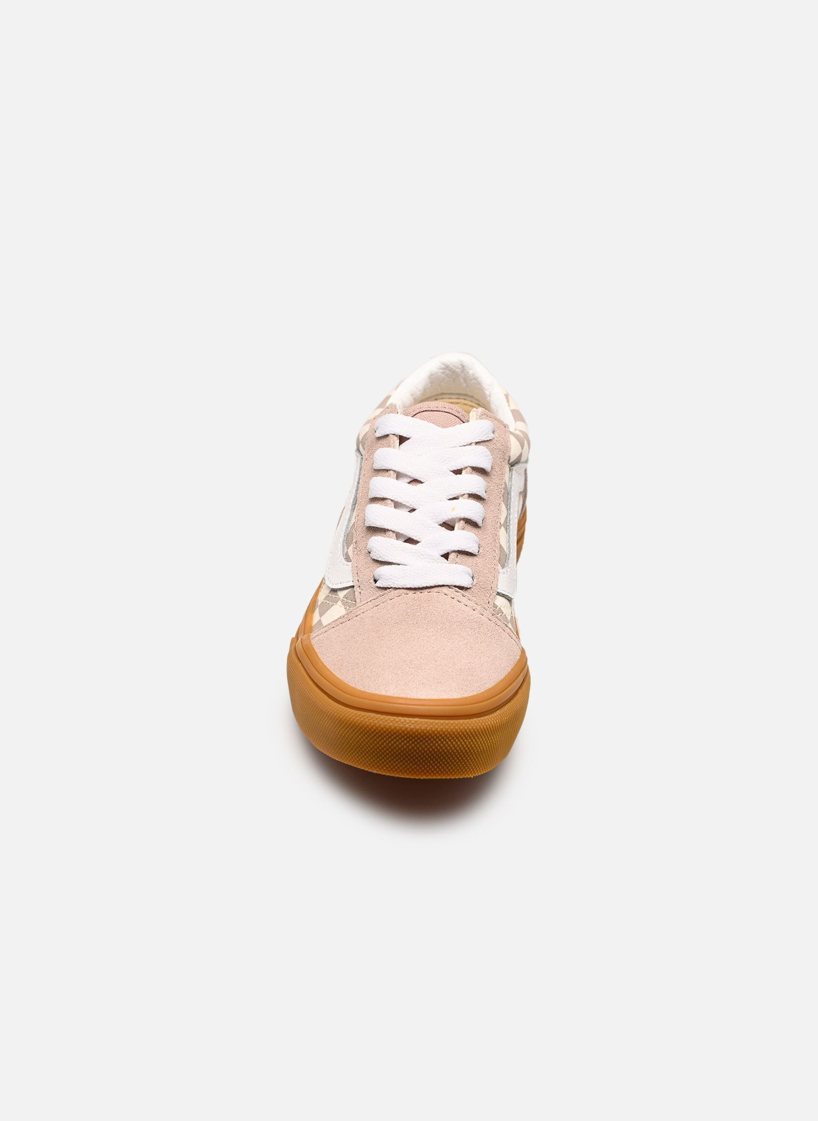 Baskets basses Old Skool garçon gris Vans Baskets basses Old Skool garçon gris H2B - GUM CHECK MUSHROOM