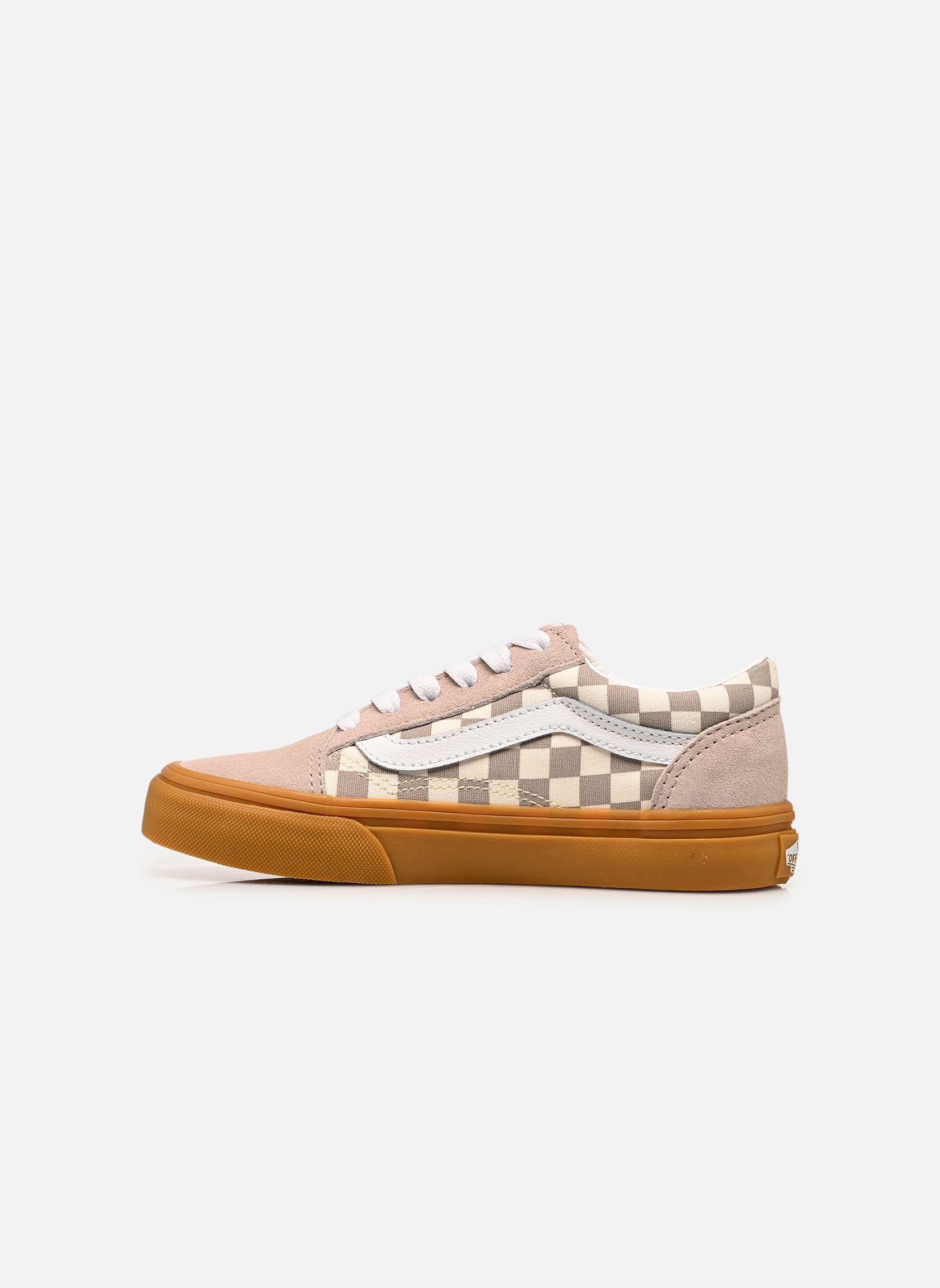 Baskets basses Old Skool garçon gris Vans Baskets basses Old Skool garçon gris H2B - GUM CHECK MUSHROOM