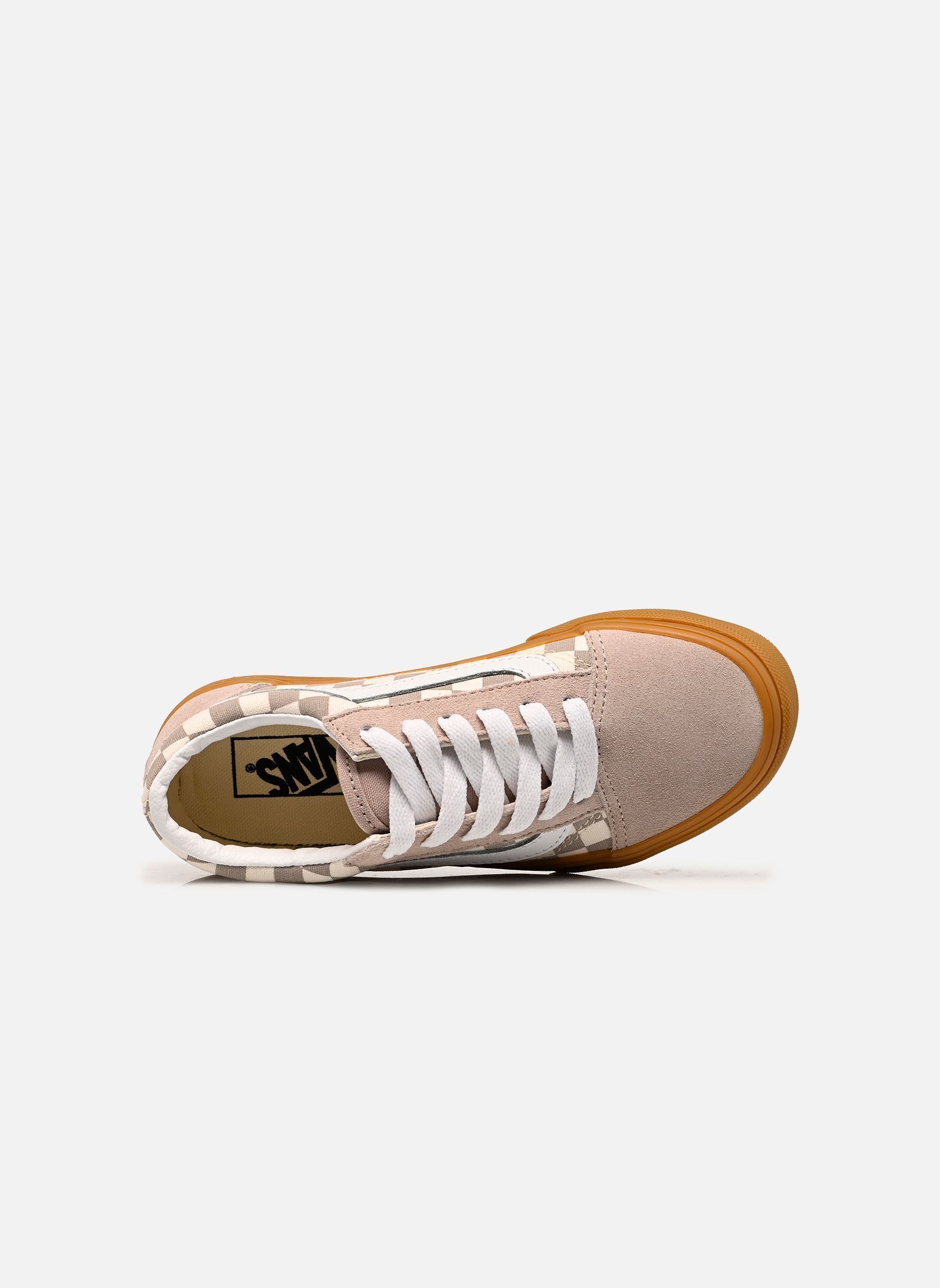 Baskets basses Old Skool garçon gris Vans Baskets basses Old Skool garçon gris H2B - GUM CHECK MUSHROOM