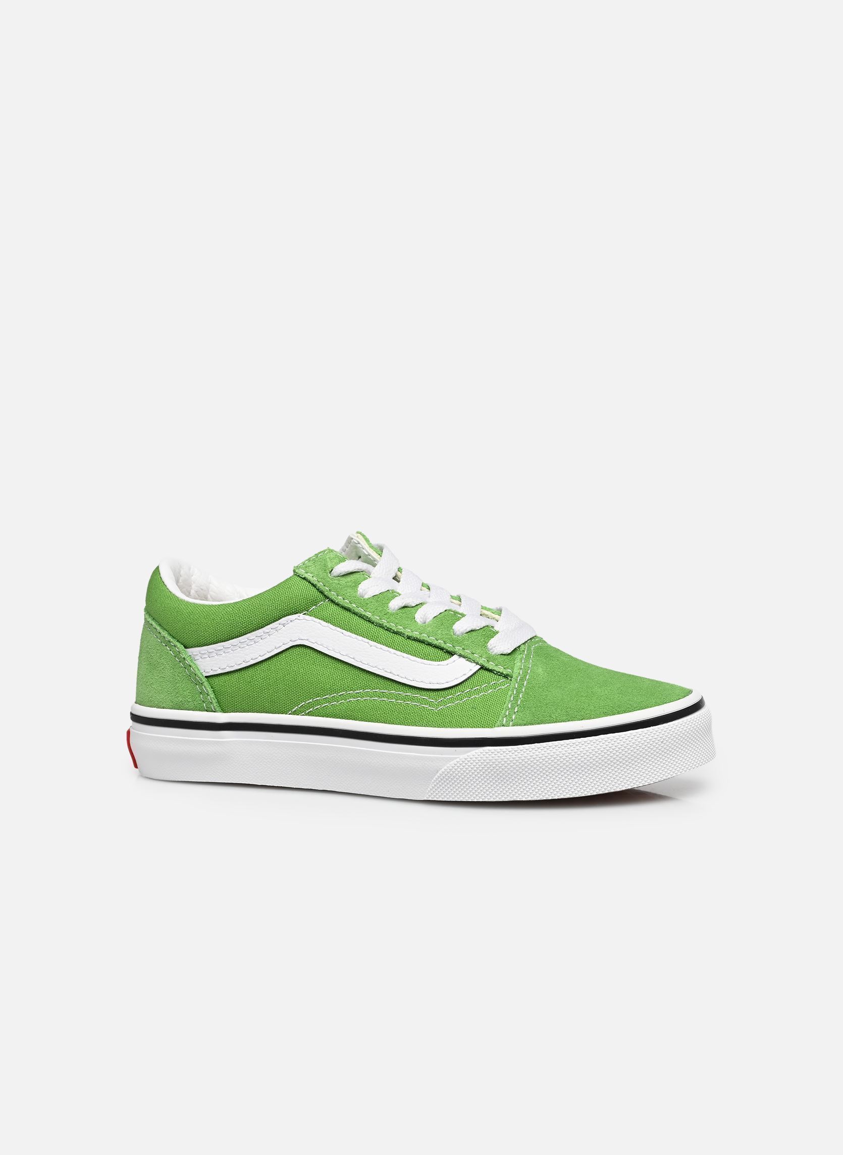 Baskets basses Old Skool garçon vert Vans Baskets basses Old Skool garçon vert FPB - COLOR THEORY LIME BURST