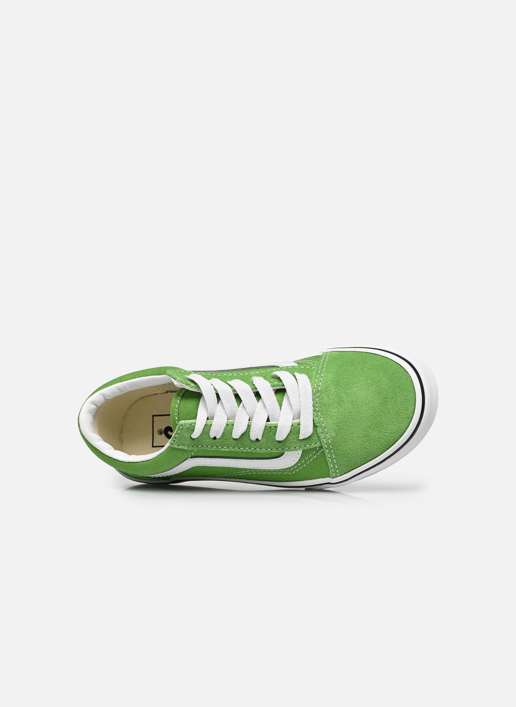 Baskets basses Old Skool garçon vert Vans Baskets basses Old Skool garçon vert FPB - COLOR THEORY LIME BURST
