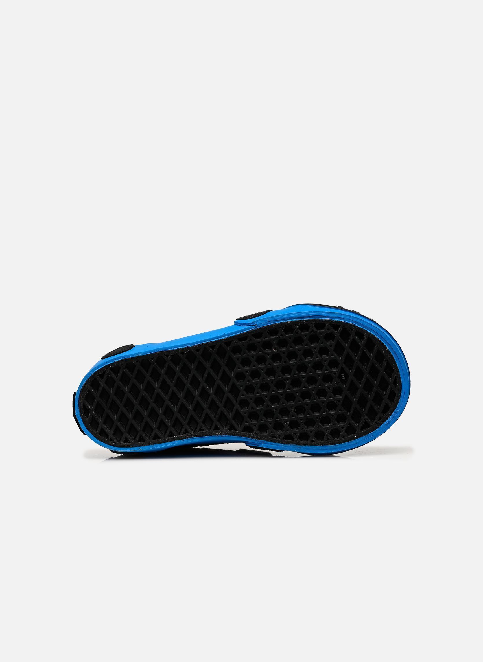 Niedrige Sneaker Old Skool V Car jungen schwarz Vans Niedrige Sneaker Old Skool V Car jungen schwarz Y61 - BLACK/BLUE