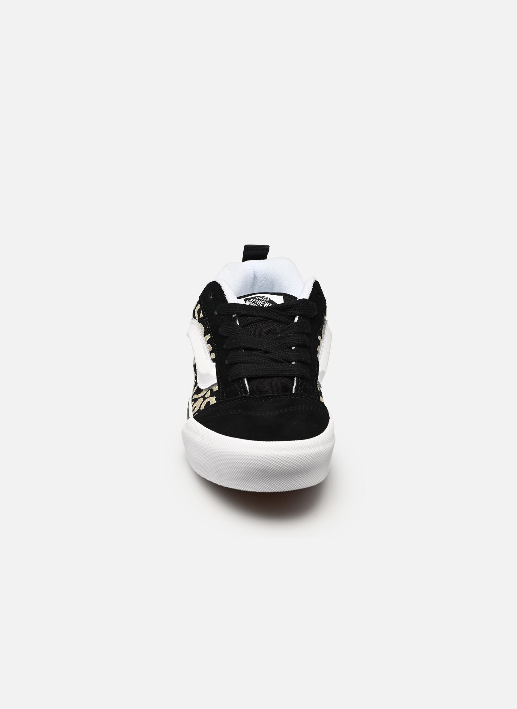 Niedrige Sneaker Knu Skool BB mädchen schwarz Vans Niedrige Sneaker Knu Skool BB mädchen schwarz BM8 - GLITTER LEOPARD BLACK