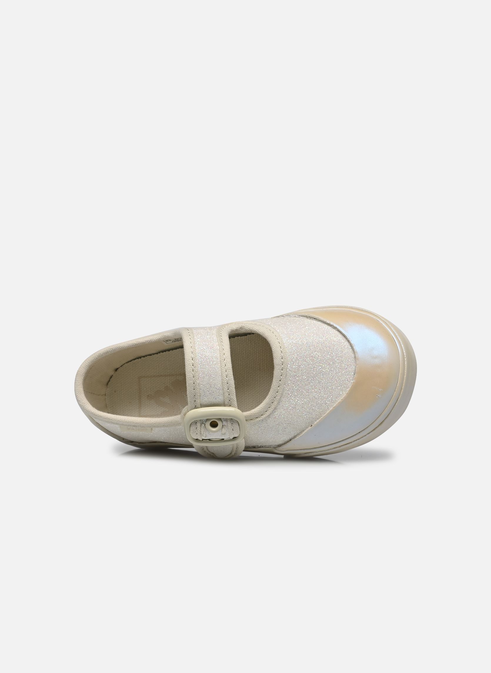 Ballerina's Mary Jane meisjes wit Vans Ballerina's Mary Jane meisjes wit YL7 - GLITTER PEARL WHITE/PIN