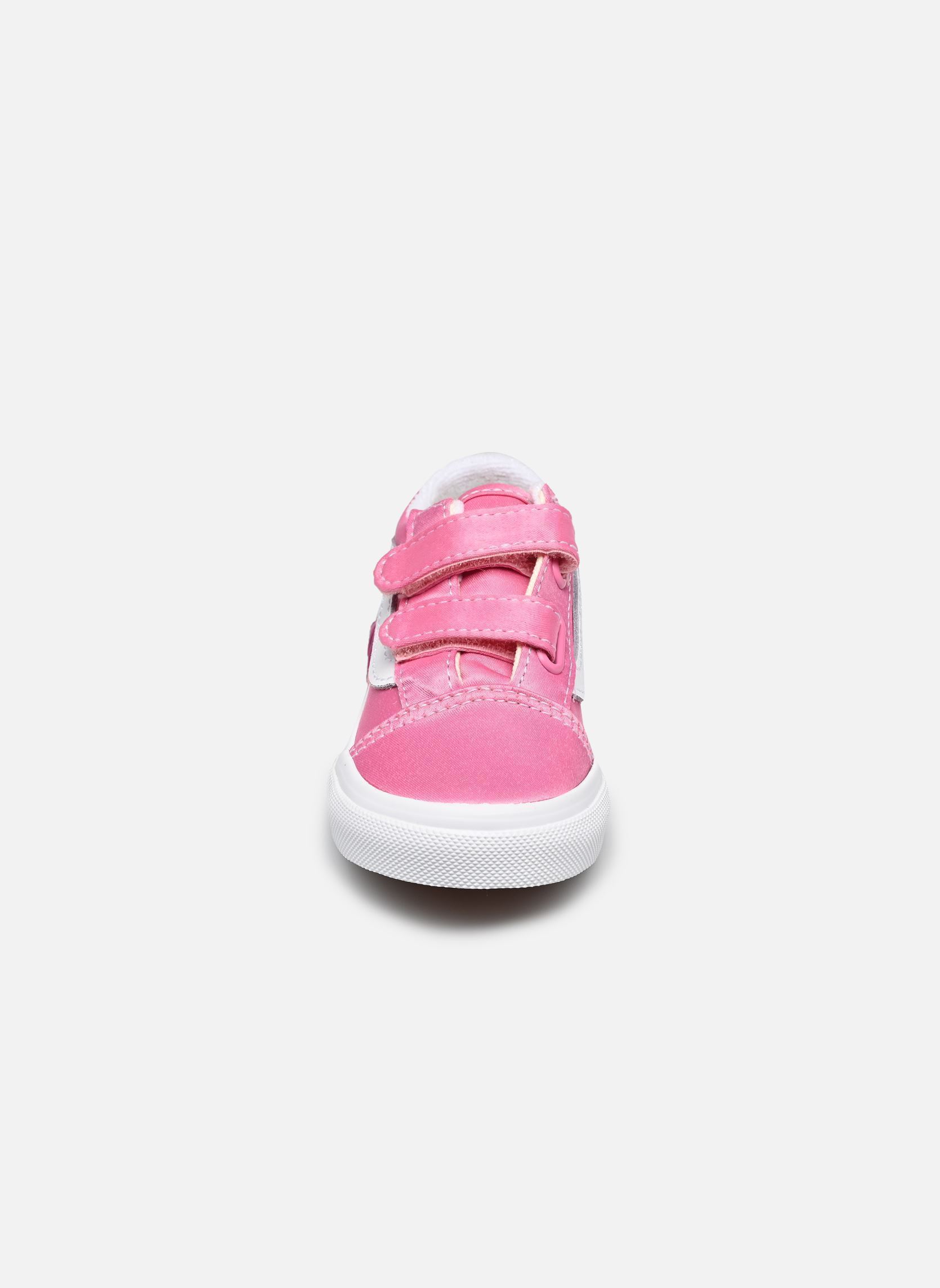 Baskets basses Old Skool V Bow fille rose Vans Baskets basses Old Skool V Bow fille rose FRQ - PINK FIZZ