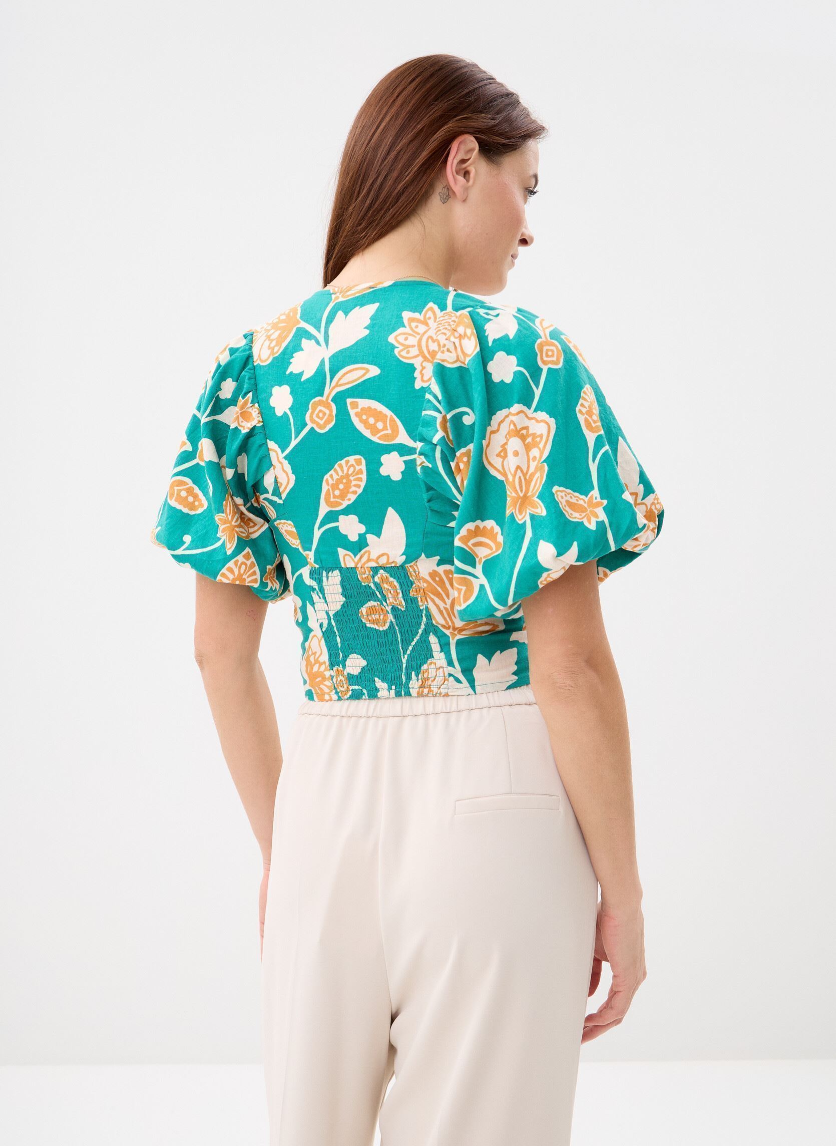 Tops Vahe dames groen Grace & Mila Tops Vahe dames groen Vert