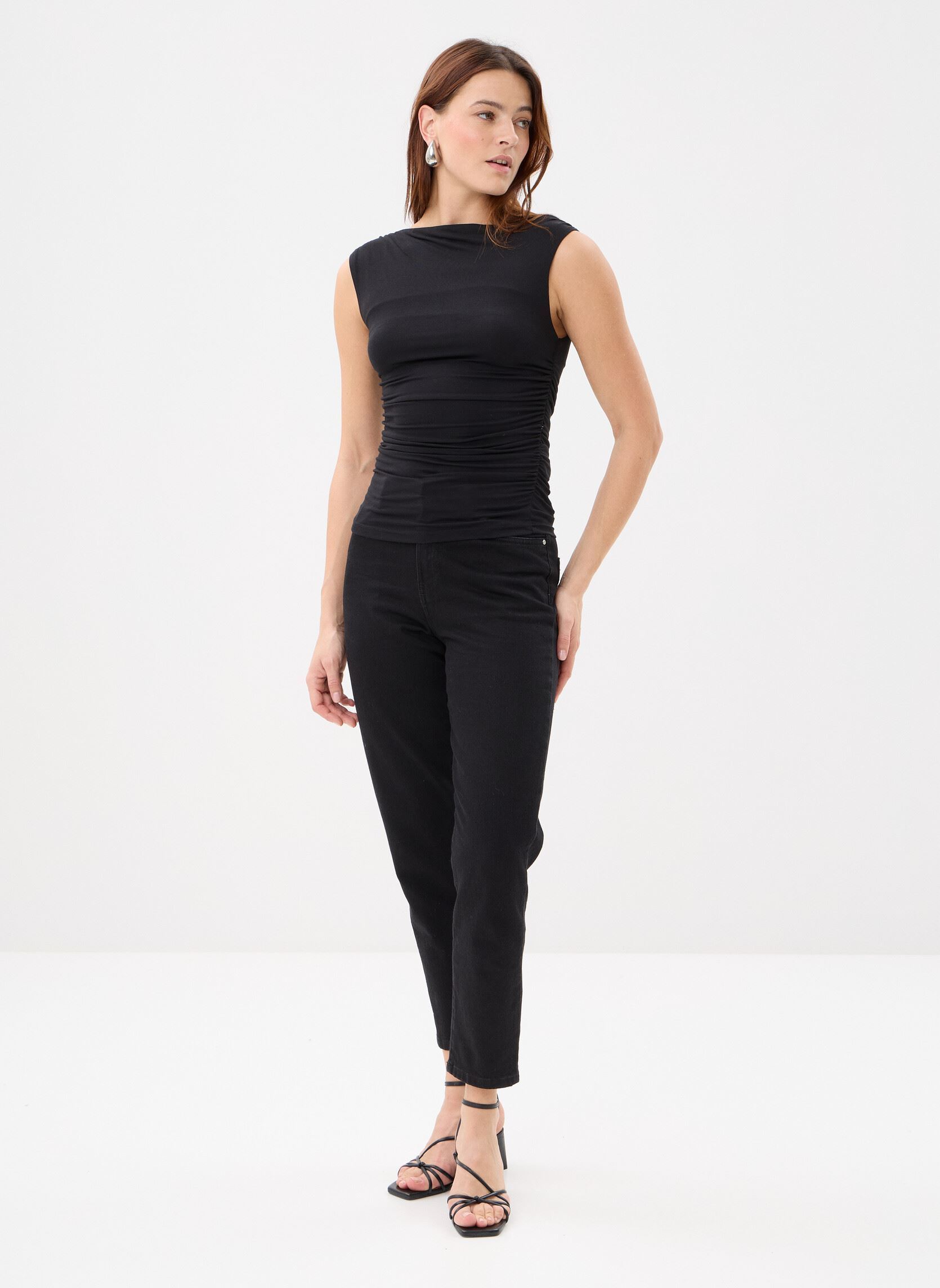 Tops Vodia femme noir Grace & Mila Tops Vodia femme noir Noir