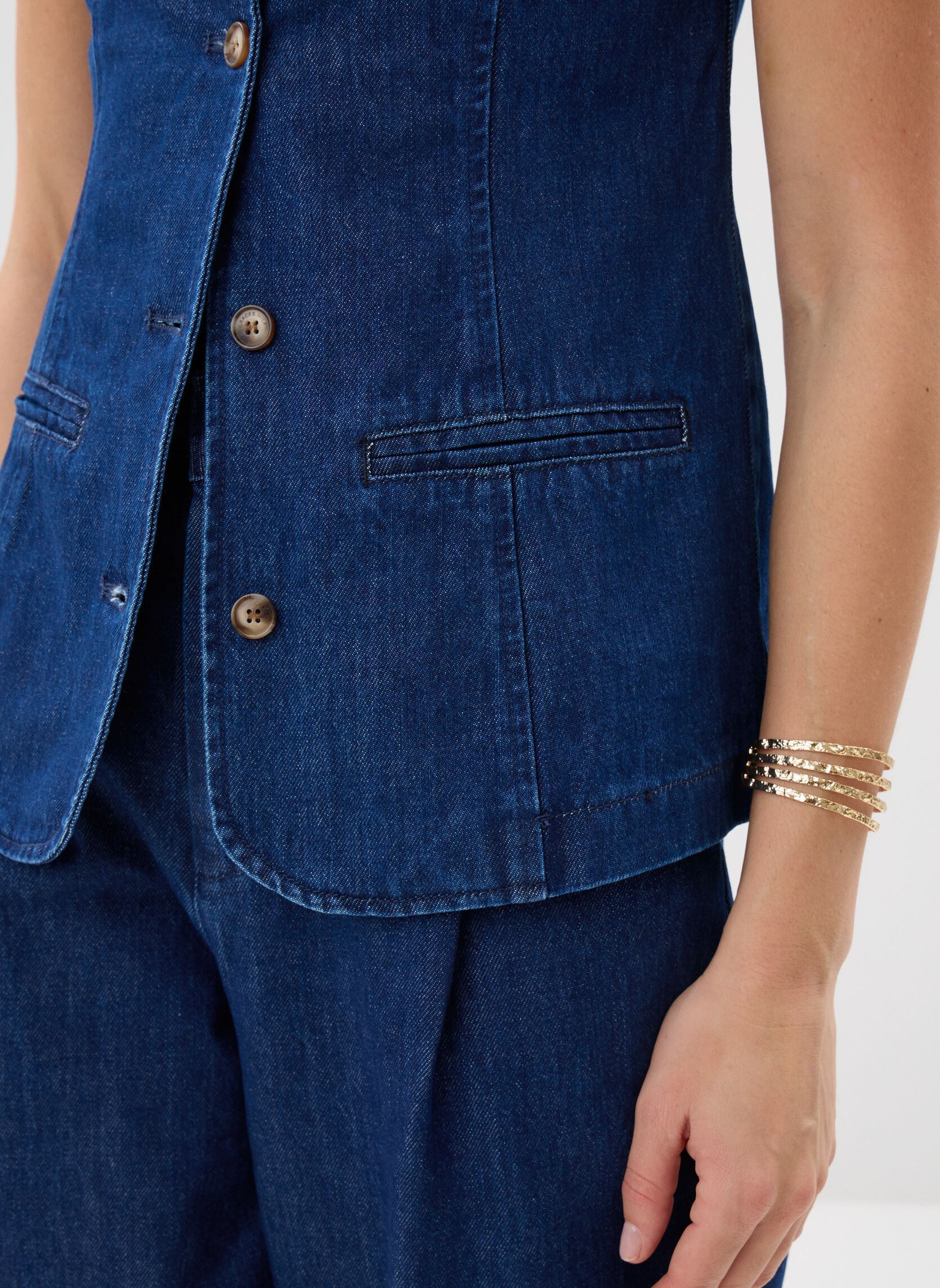Vesten Vallon dames blauw Grace & Mila Vesten Vallon dames blauw MEDIUM_BLUE