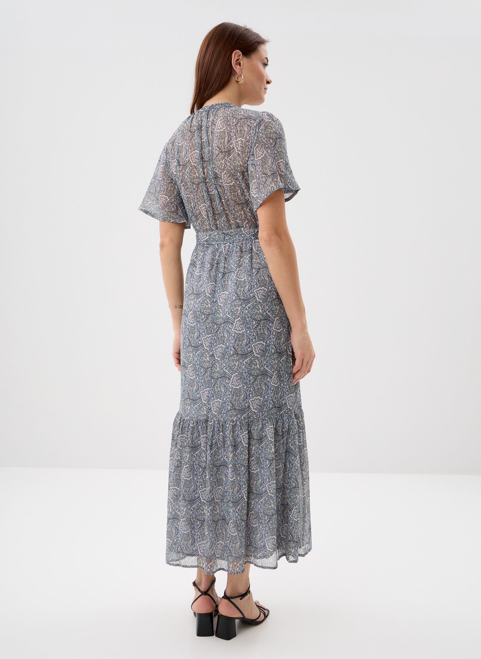 Lange jurken Venelle dames blauw Grace & Mila Lange jurken Venelle dames blauw Ciel