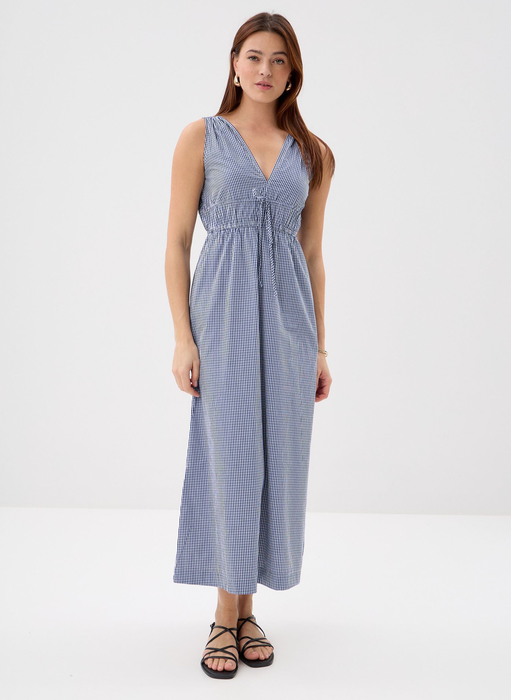 Jurken Velmira dames blauw Grace & Mila Jurken Velmira dames blauw Marine
