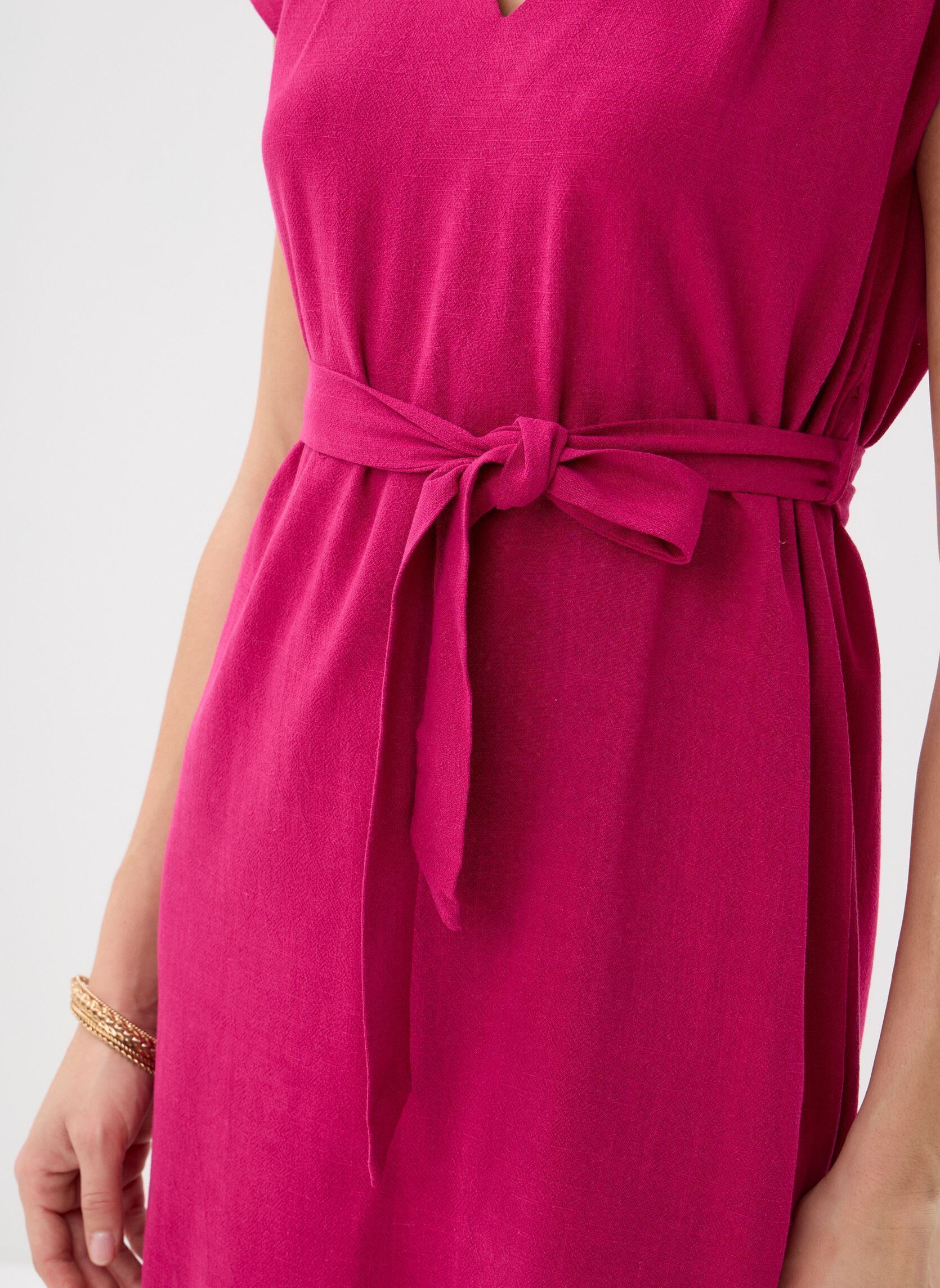 Jurken Marilou dames roze Grace & Mila Jurken Marilou dames roze Pivoine