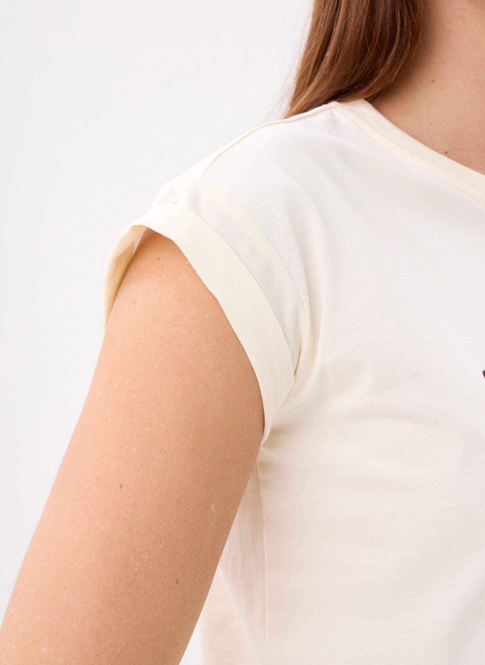 T-shirts met korte mouwen Vico dames bruin Grace & Mila T-shirts met korte mouwen Vico dames bruin Chocolat