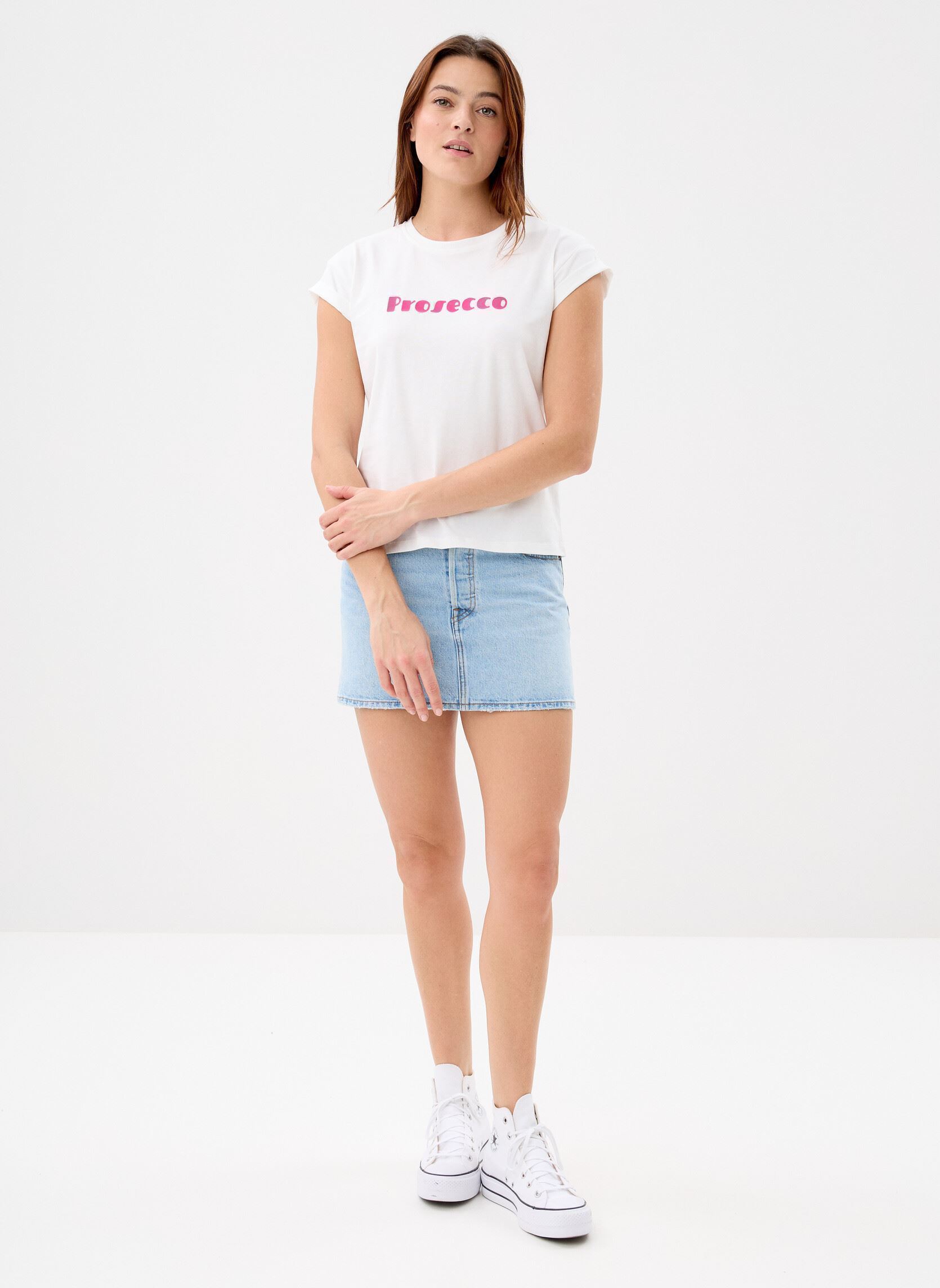 T-shirts met korte mouwen Vico dames roze Grace & Mila T-shirts met korte mouwen Vico dames roze Fuchsia
