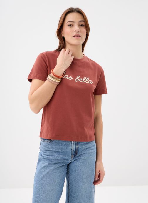 Grace & Mila T-shirts met korte mouwen Vanders dames oranje