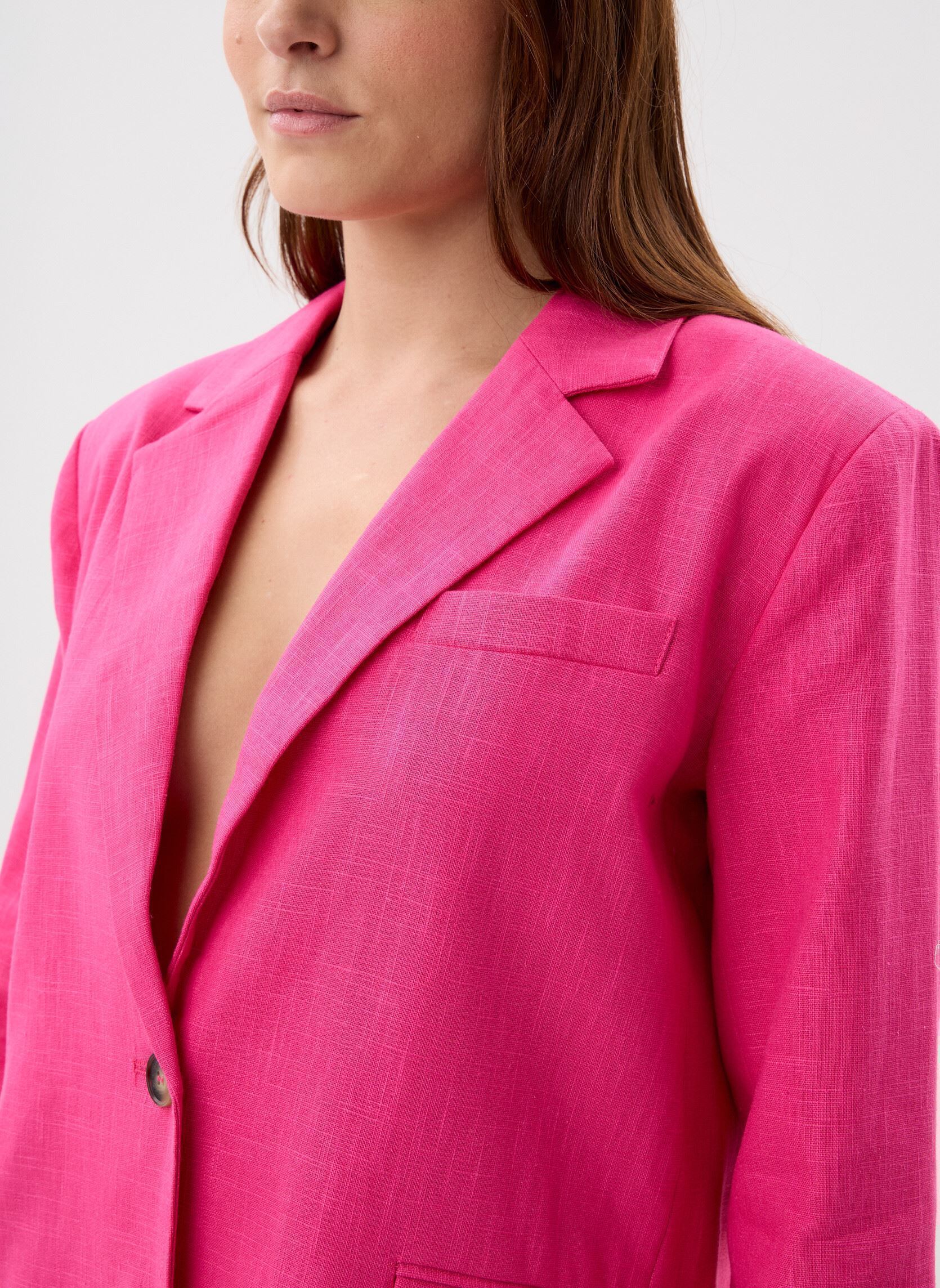 Blazer Velize dames roze Grace & Mila Blazer Velize dames roze Fuchsia