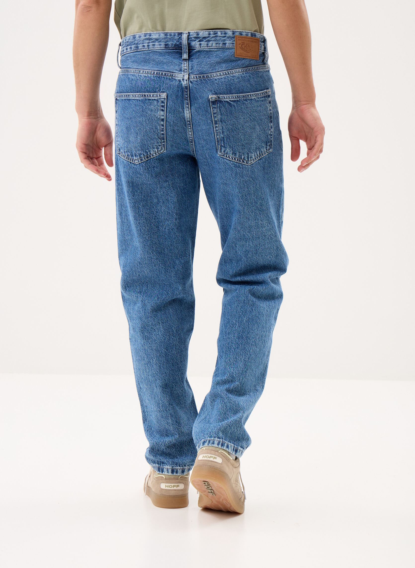 Jeans droit Regular 5 Denim homme bleu Element Jeans droit Regular 5 Denim homme bleu MID USED
