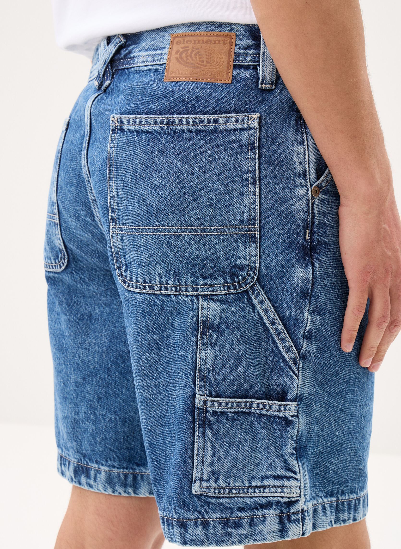 Spijkershorts Big Carpenter Denim Wk heren blauw Element Spijkershorts Big Carpenter Denim Wk heren blauw MID USED