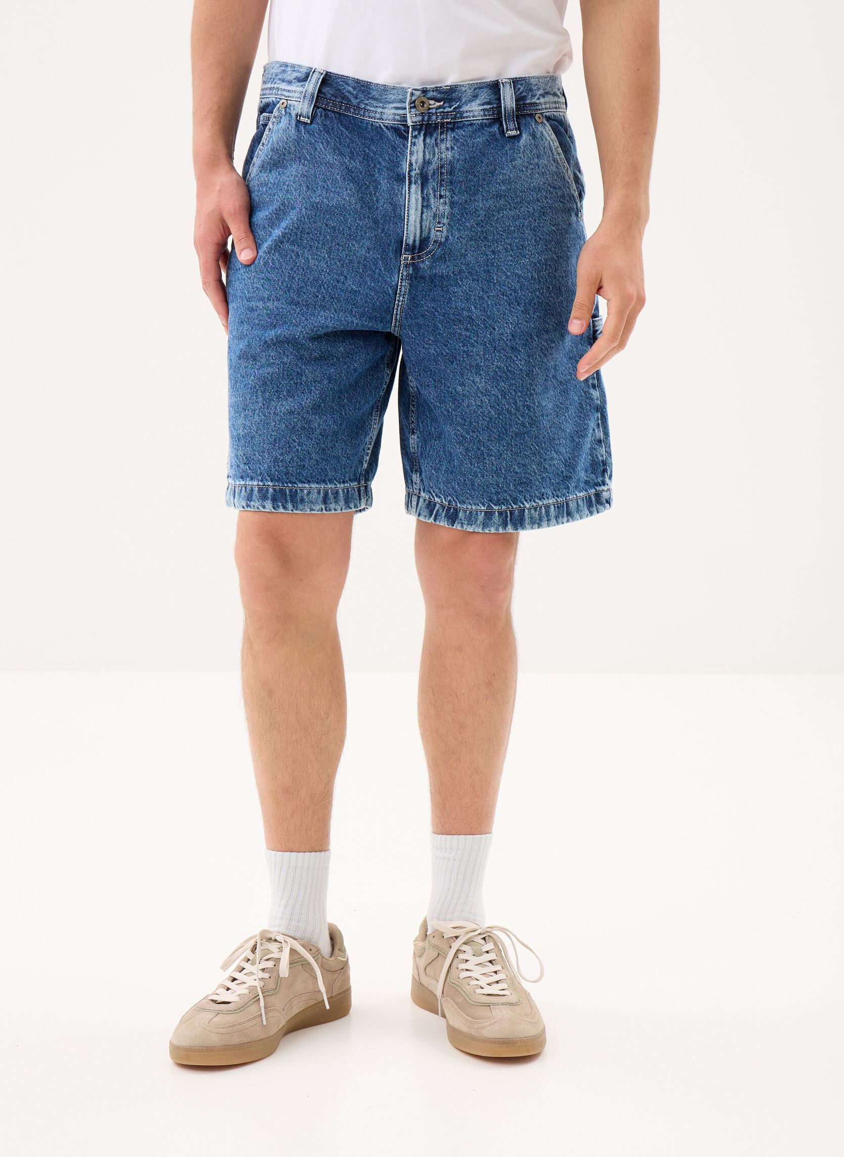 Spijkershorts Big Carpenter Denim Wk heren blauw Element Spijkershorts Big Carpenter Denim Wk heren blauw MID USED