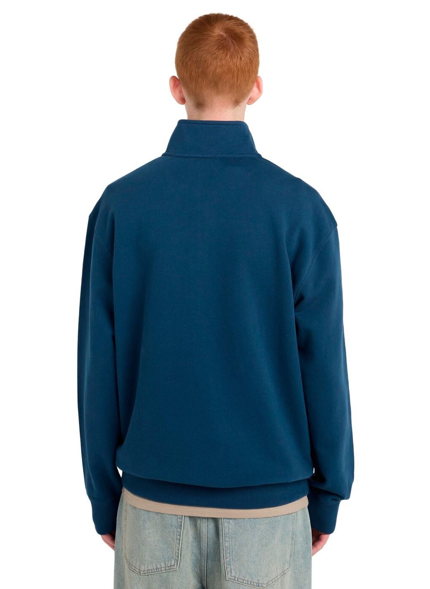 Sweaters met rits Element Co Emb Quarter Zip heren blauw Element Sweaters met rits Element Co Emb Quarter Zip heren blauw DARK DENIM