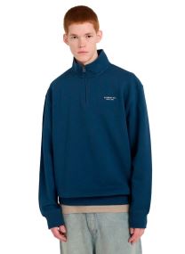 Sweaters met rits Element Co Emb Quarter Zip heren blauw