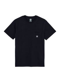 Tee-shirts Icon Label Pocket Ss homme noir