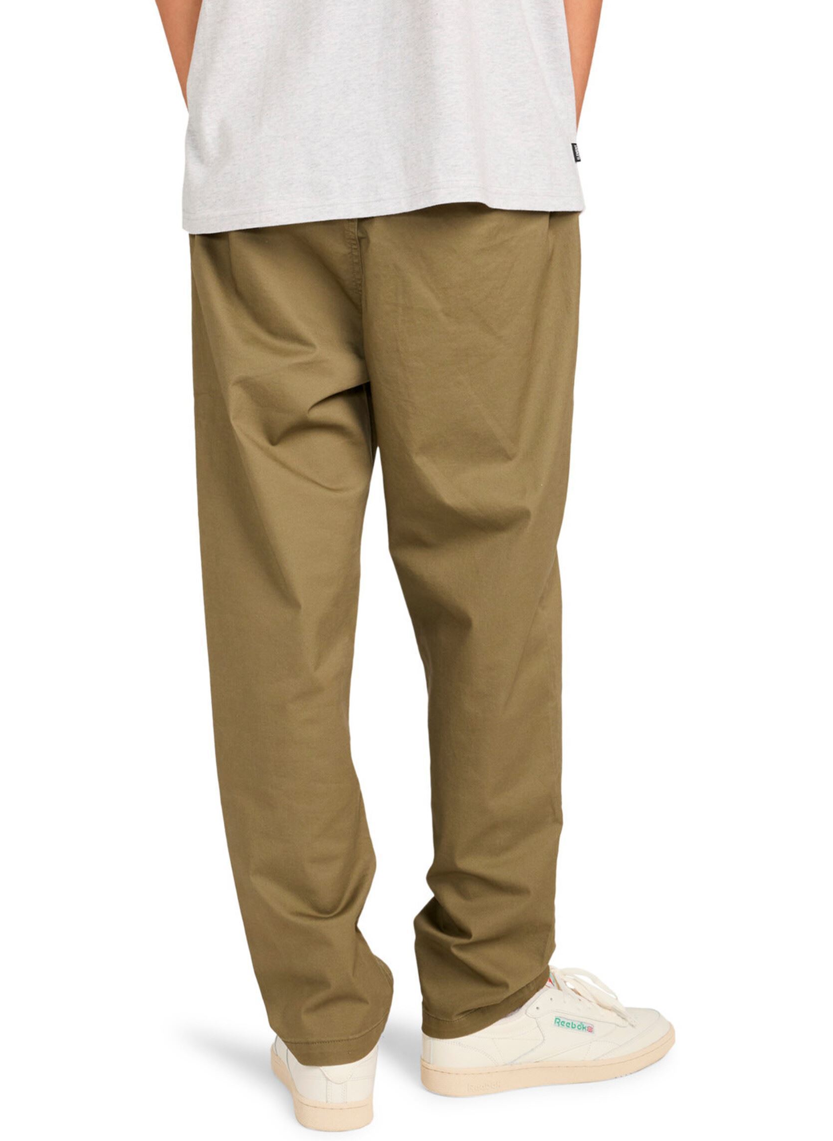 Pantalons chino Regular Comfort Chino Twill homme vert Element Pantalons chino Regular Comfort Chino Twill homme vert KALAMATA