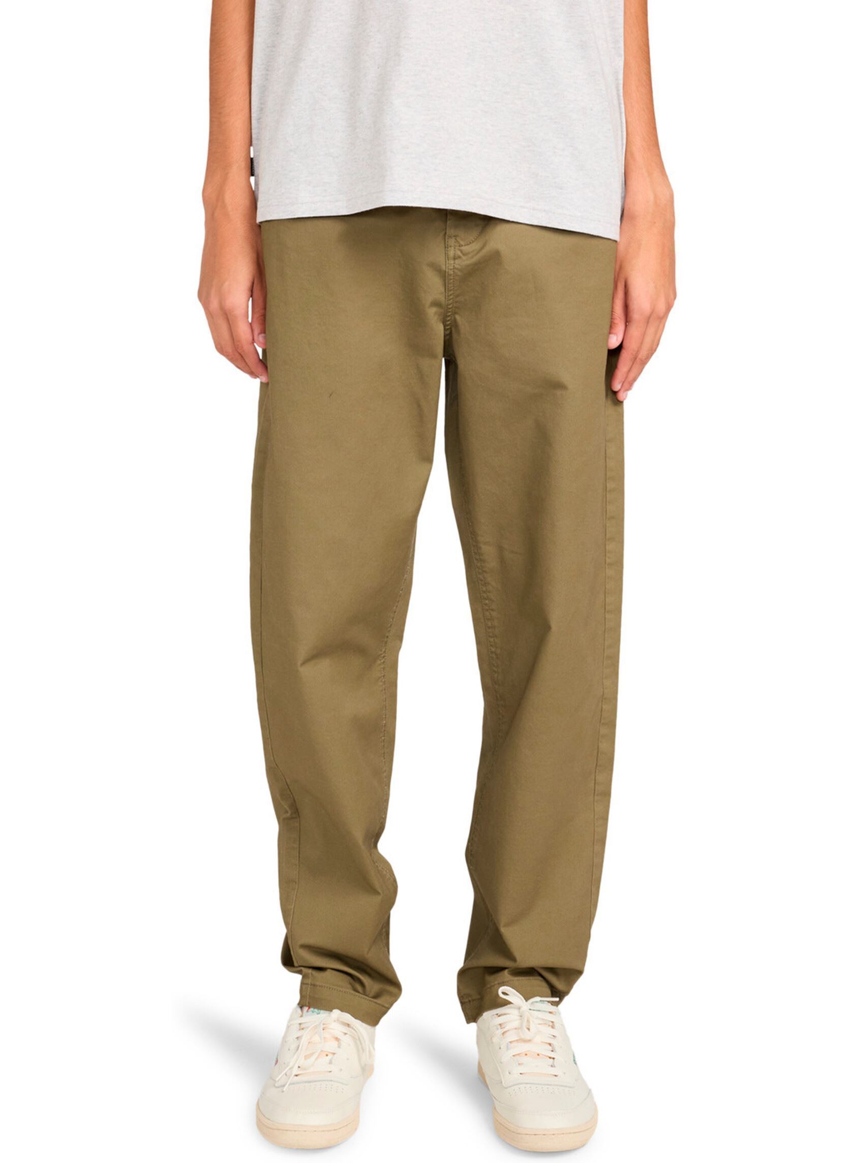 Pantalons chino Regular Comfort Chino Twill homme vert Element Pantalons chino Regular Comfort Chino Twill homme vert KALAMATA