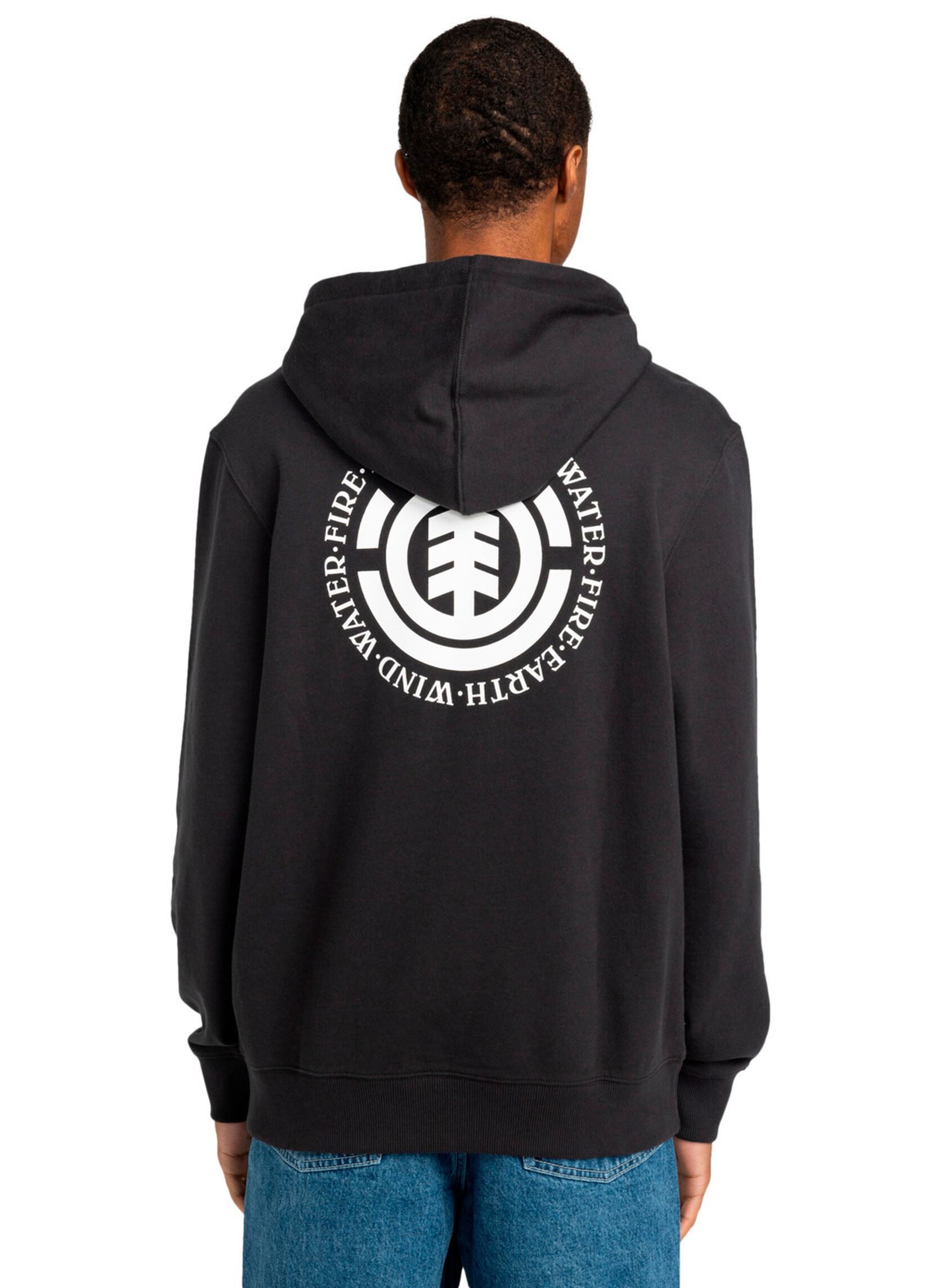 Sweats à capuche Seal Bp Po ELYSF00268 homme noir Element Sweats à capuche Seal Bp Po ELYSF00268 homme noir OFF BLACK